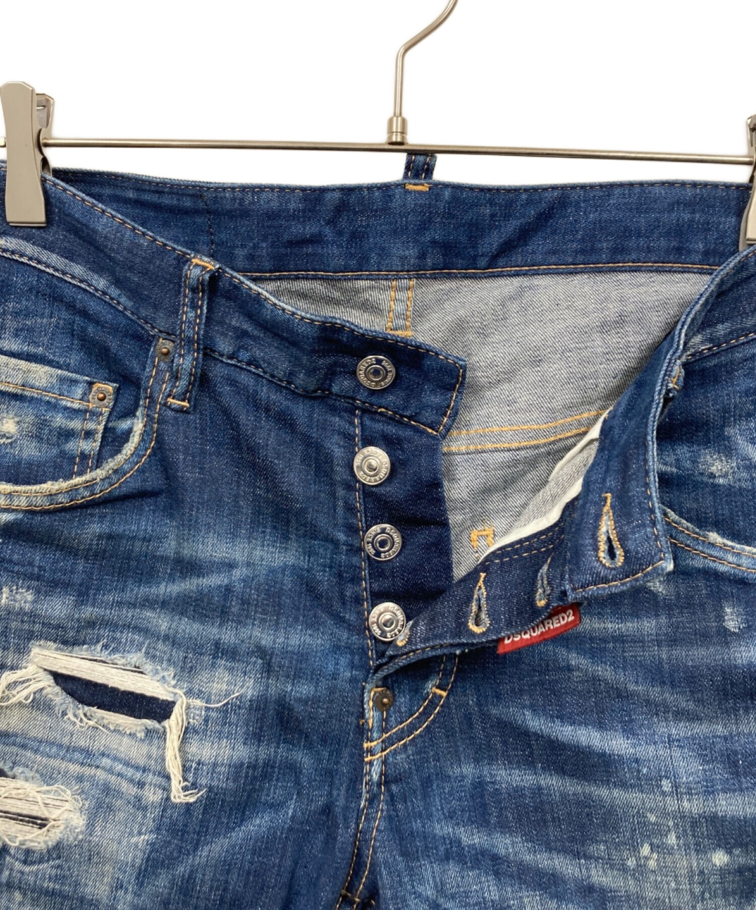 未使用品　ディースクエアード　SKATER JEAN 中古・古着通販】DSQUARED2 (ディースクエアード) Skater Jean ブルー