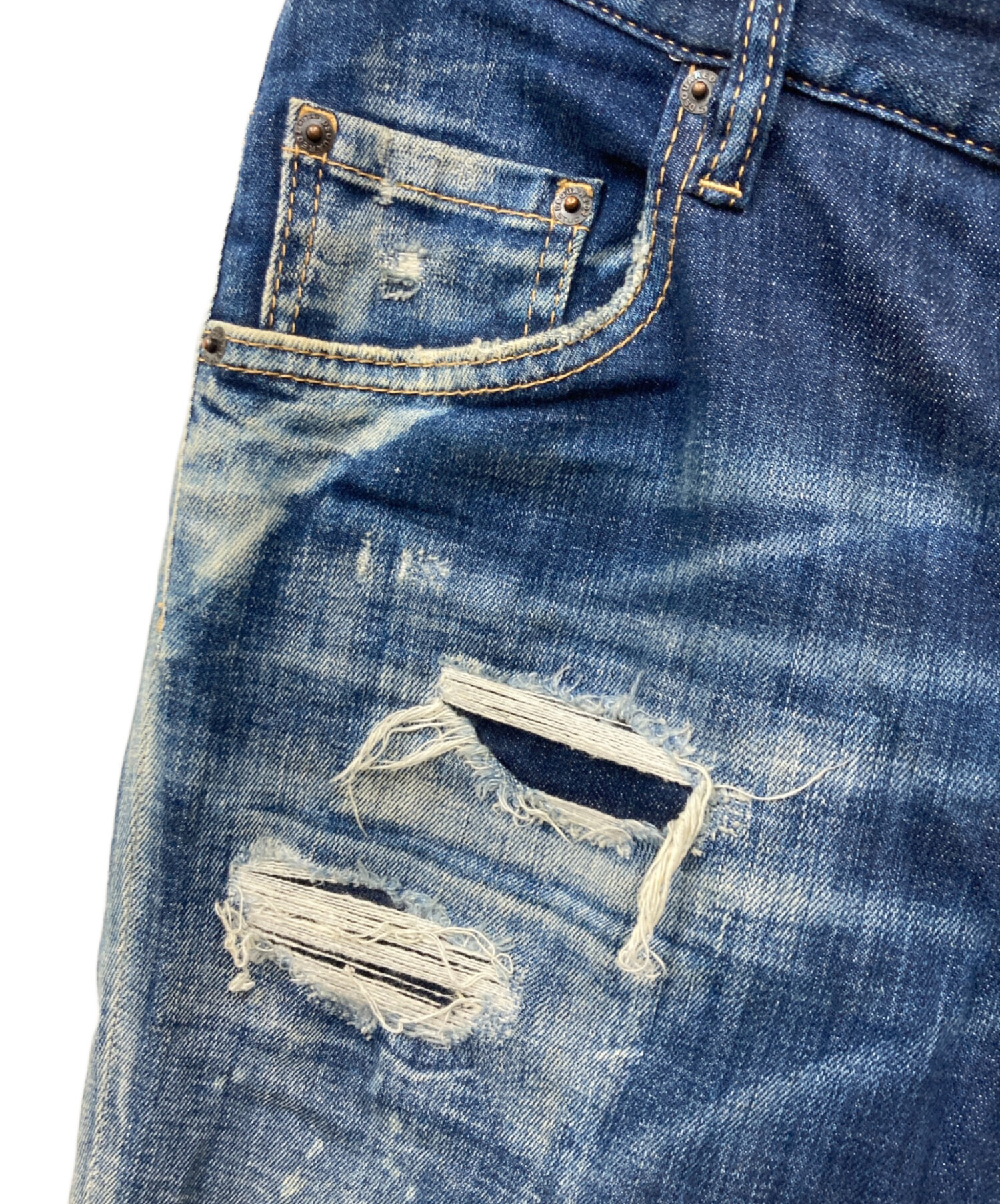 中古・古着通販】DSQUARED2 (ディースクエアード) Skater Jean ブルー