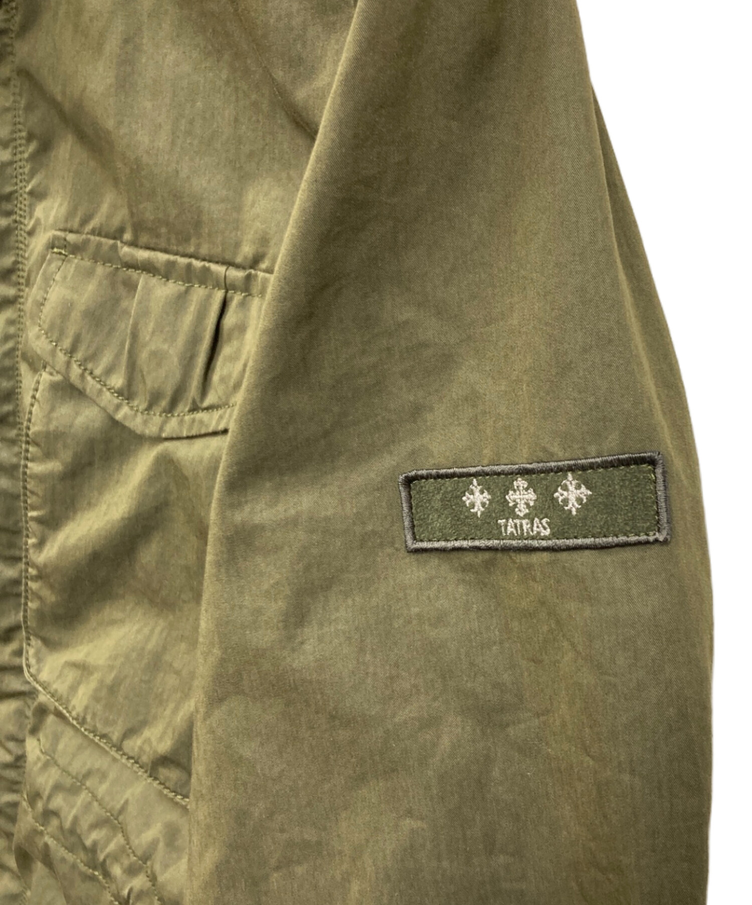 中古・古着通販】TATRAS (タトラス) ミリタリージャケット グリーン