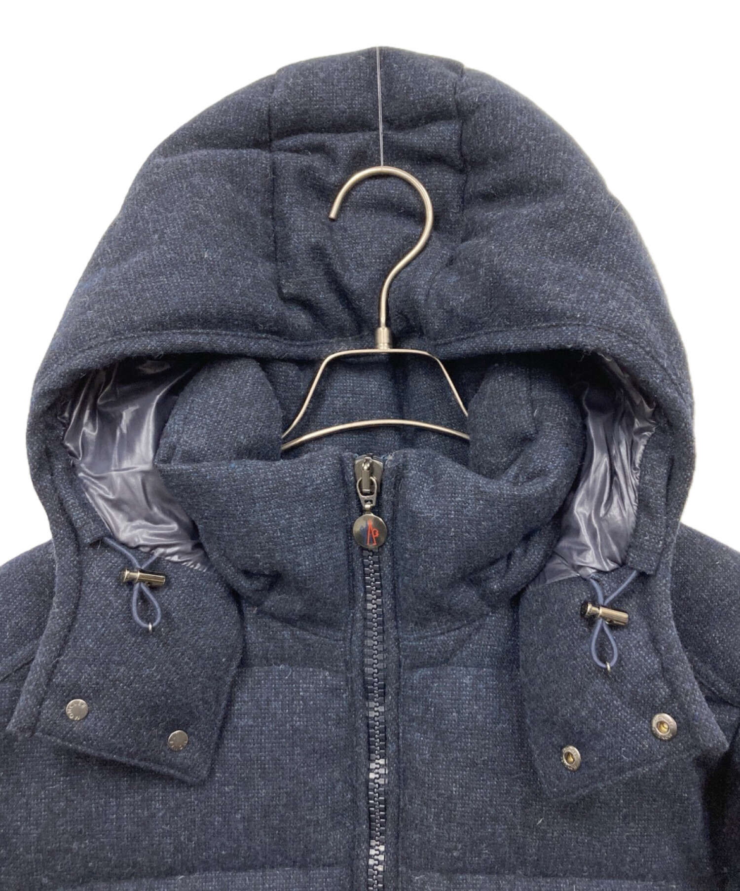 中古・古着通販】MONCLER (モンクレール) ダウンジャケット ネイビー