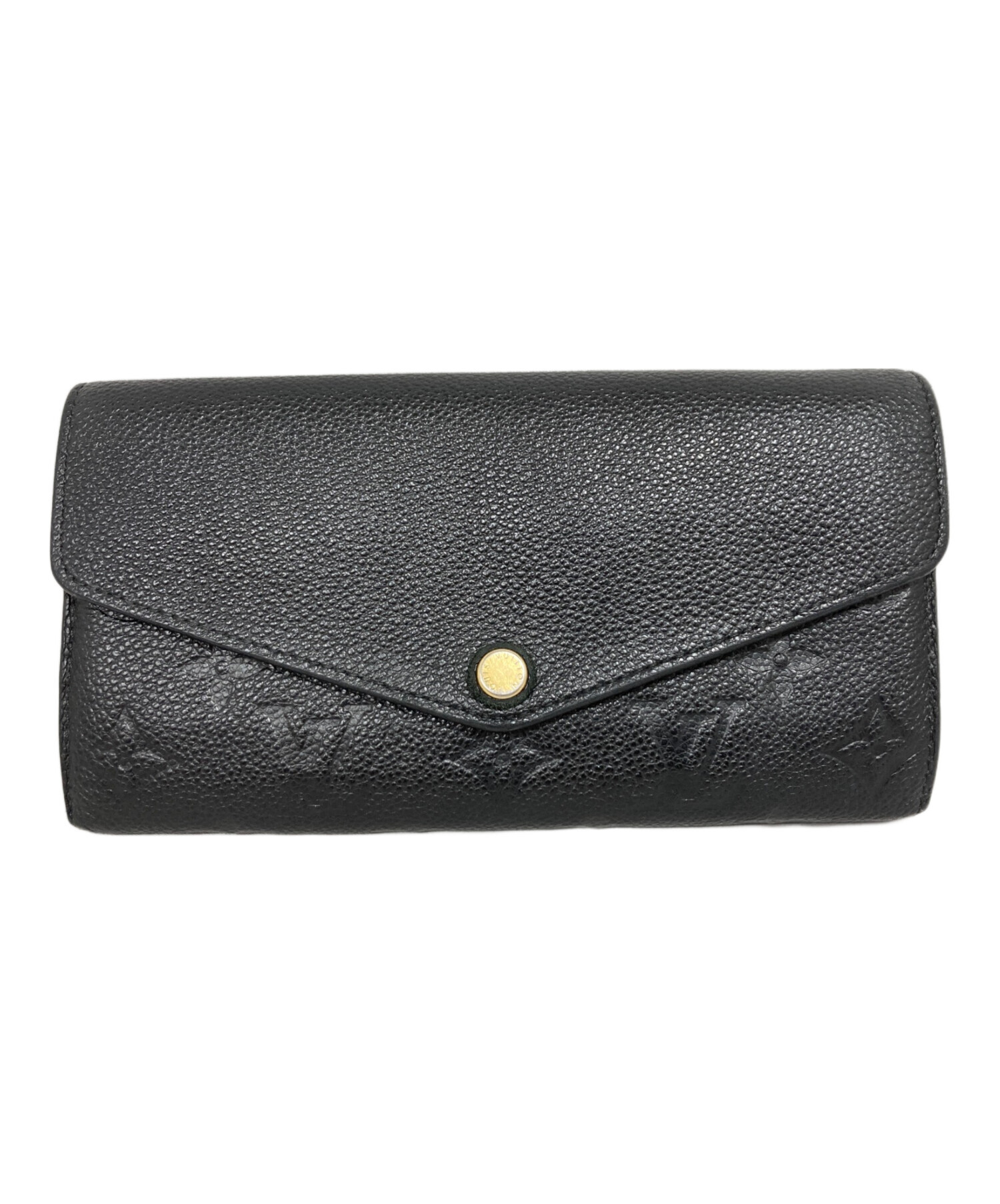 中古・古着通販】LOUIS VUITTON (ルイ ヴィトン) 長財布 ブラック