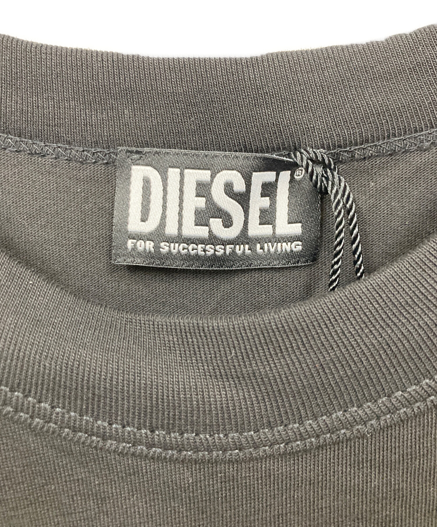 中古・古着通販】DIESEL (ディーゼル) Tシャツ ブラック サイズ:S 未