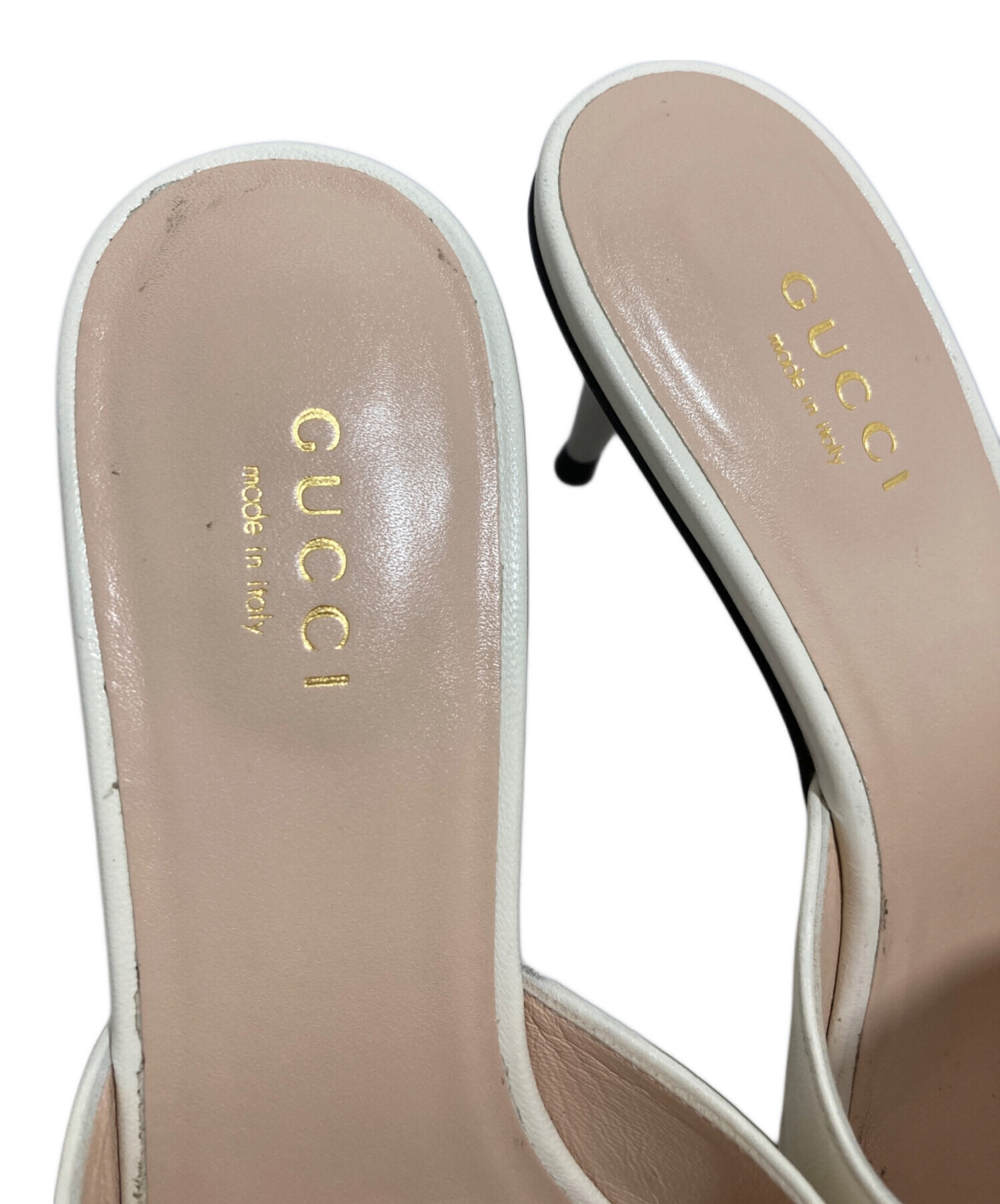 中古・古着通販】GUCCI (グッチ) GG ロゴ ブロンディ スライドサンダル