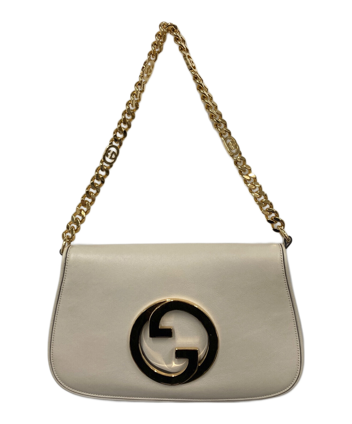 〈美品〉Gucci ブロンディ ショルダーバッグ キルティング ベージュ 中古・古着通販】GUCCI (グッチ) ブロンディショルダーバッグ ベージュ
