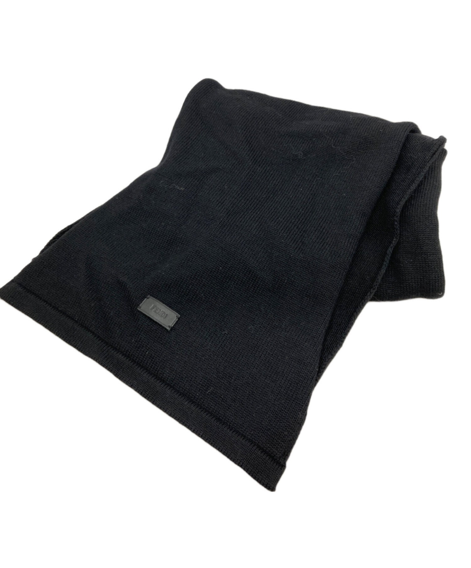 値下げ！FENDI マフラー　モンスター 中古・古着通販】FENDI (フェンディ) モンスターマフラー ブラック