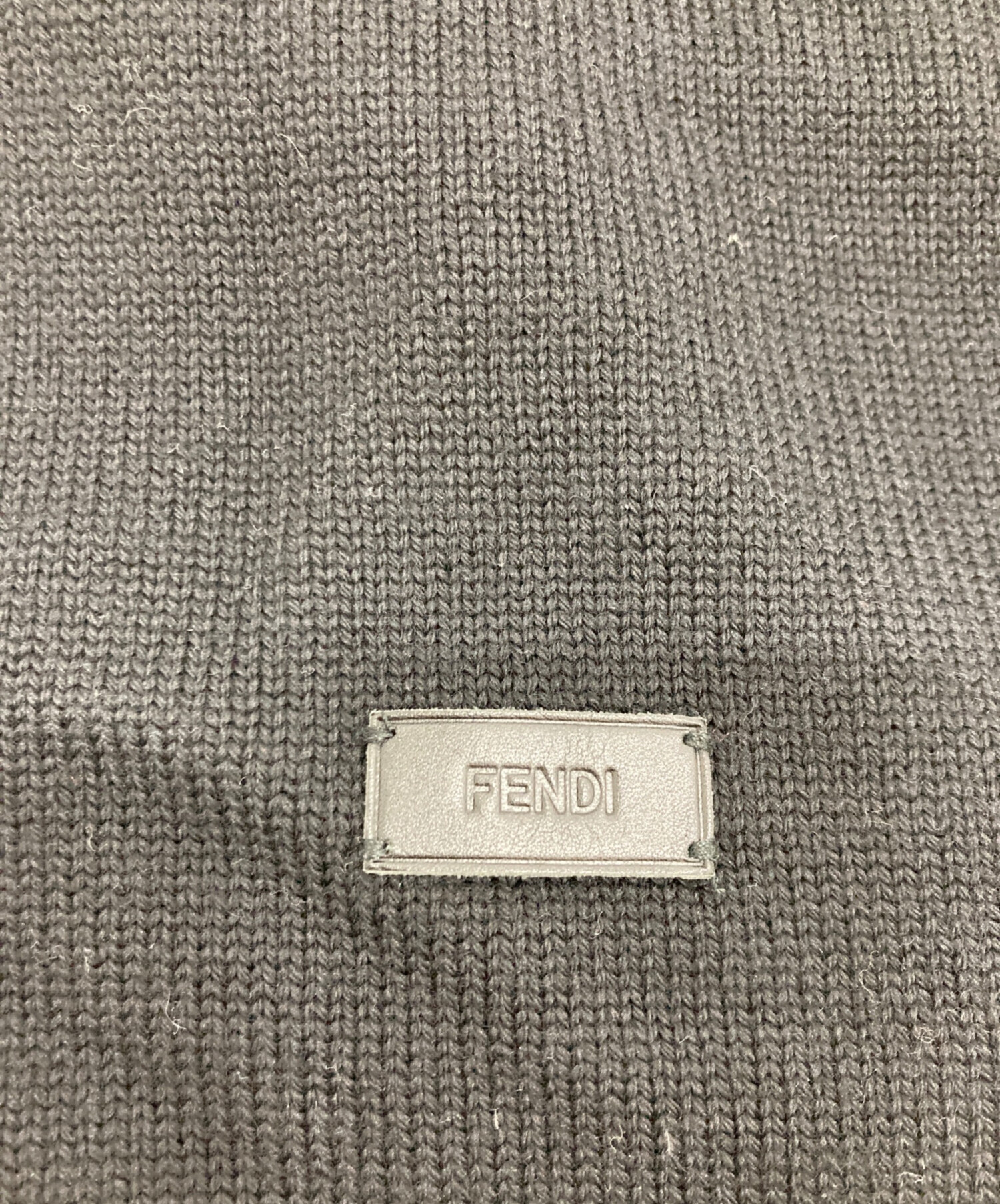 値下げ！FENDI マフラー　モンスター 中古・古着通販】FENDI (フェンディ) モンスターマフラー ブラック