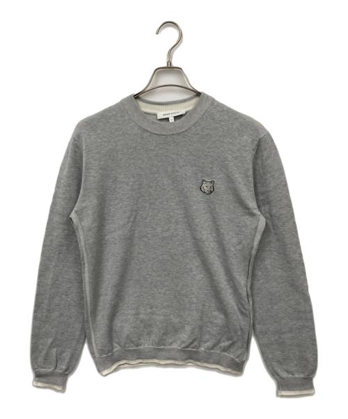 中古・古着通販】maison kitsune (メゾンキツネ) ニット グレー サイズ