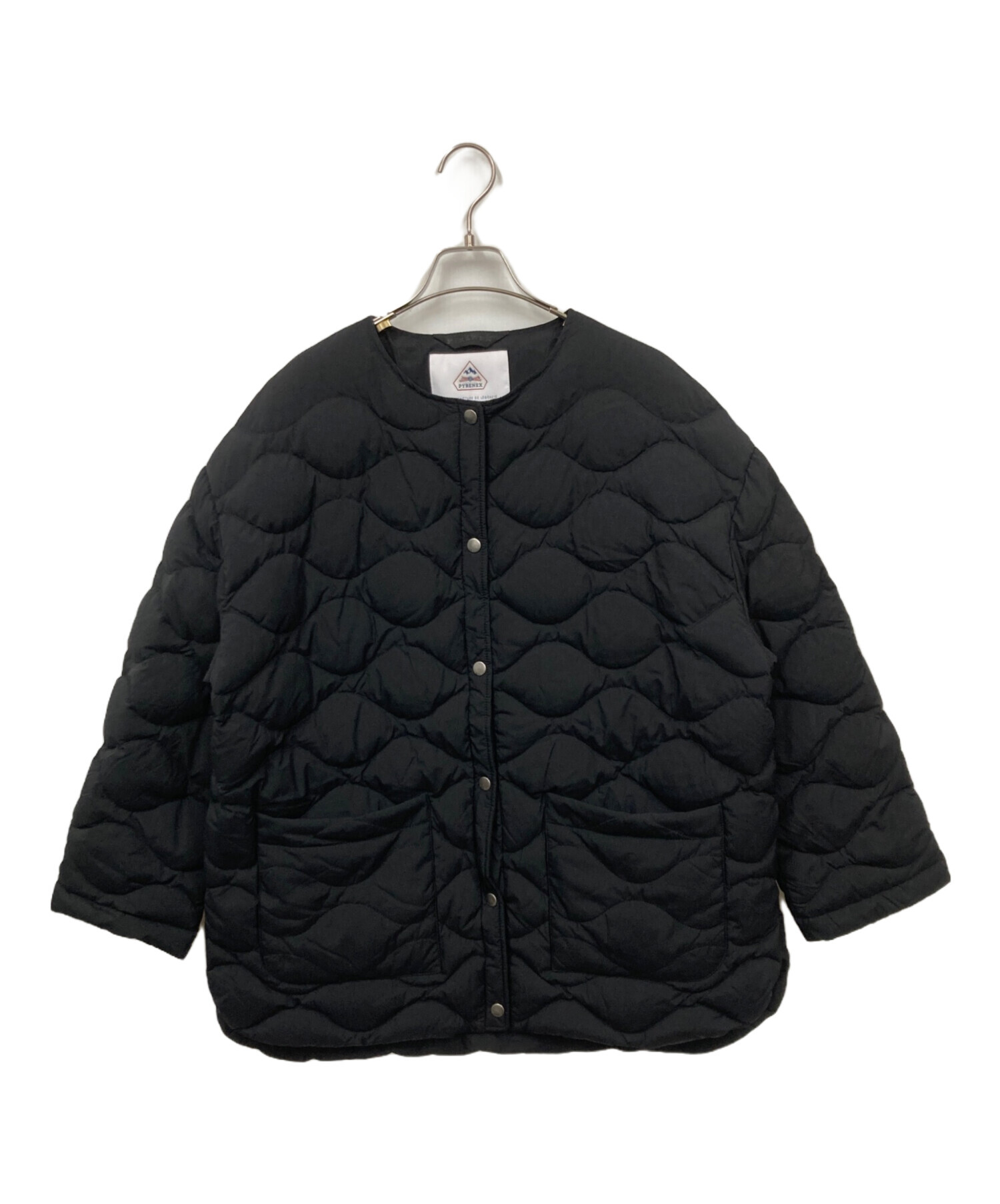 【明日まで限定価格】PYRENEX ブラック キルティング 38 ダウン 中古・古着通販】Pyrenex (ピレネックス) SIENNAキルティング