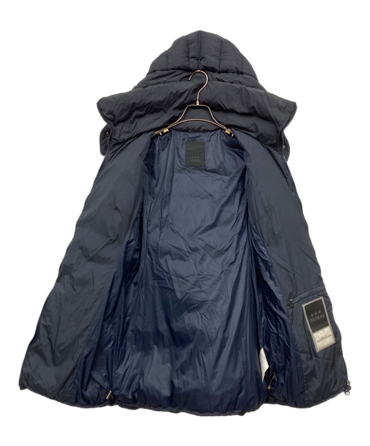 中古・古着通販】TATRAS (タトラス) POLITEAMA ダウンコート ネイビー