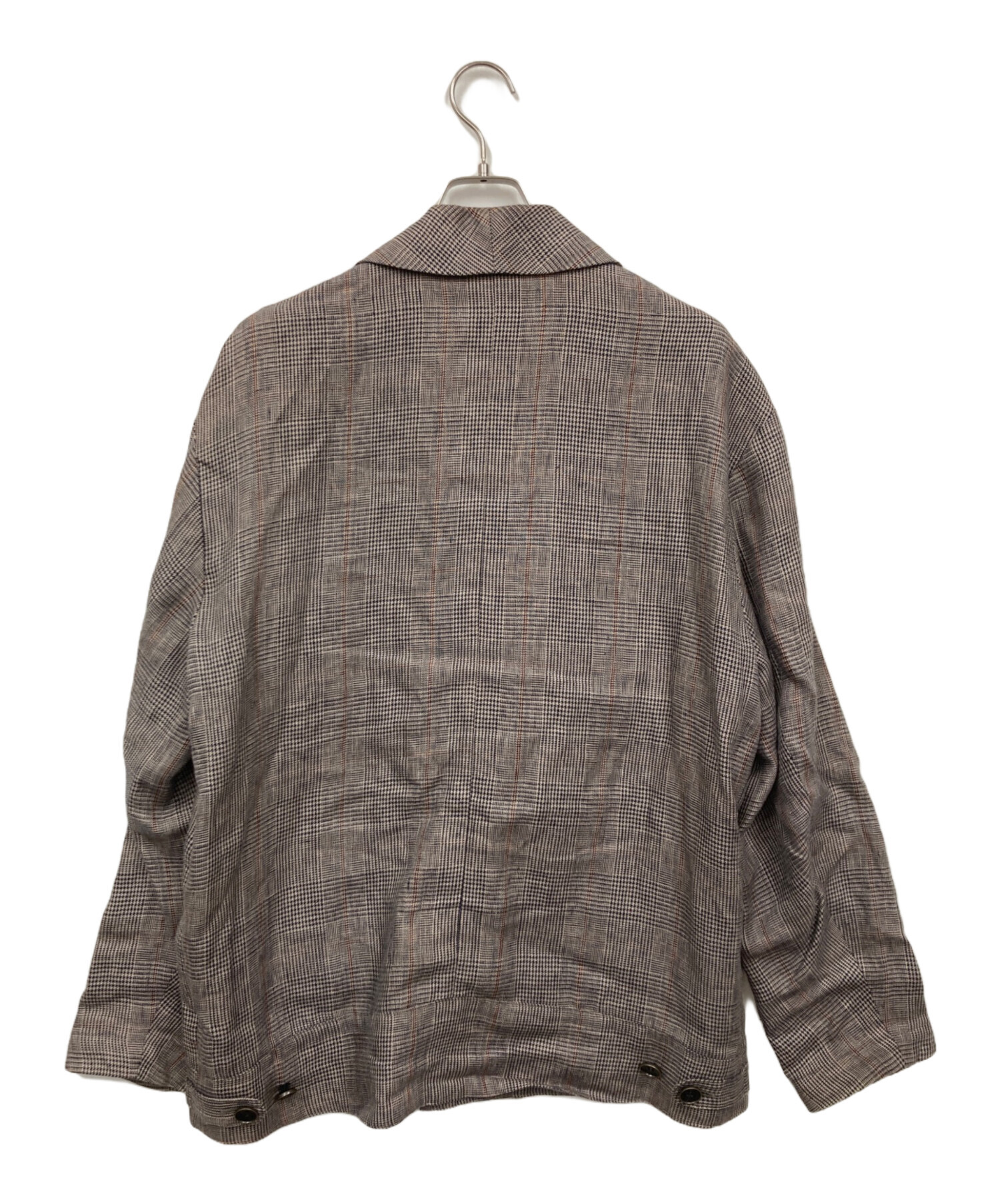 masterkey マスターキー カジュアルシャツ メンズ 【古着】【中古】 中古・古着通販】masterkey (マスターキー) SHAWL RIDERS-JK グレー