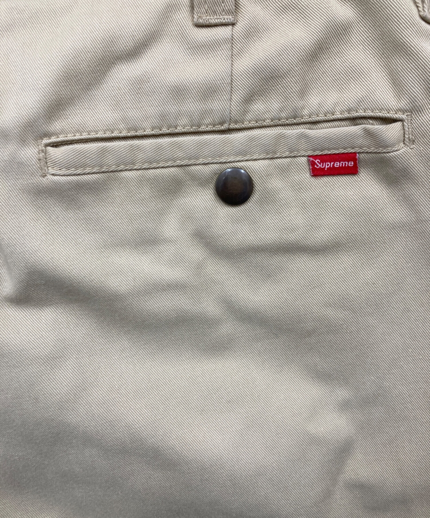 中古・古着通販】Supreme (シュプリーム) チノパン ベージュ サイズ:30