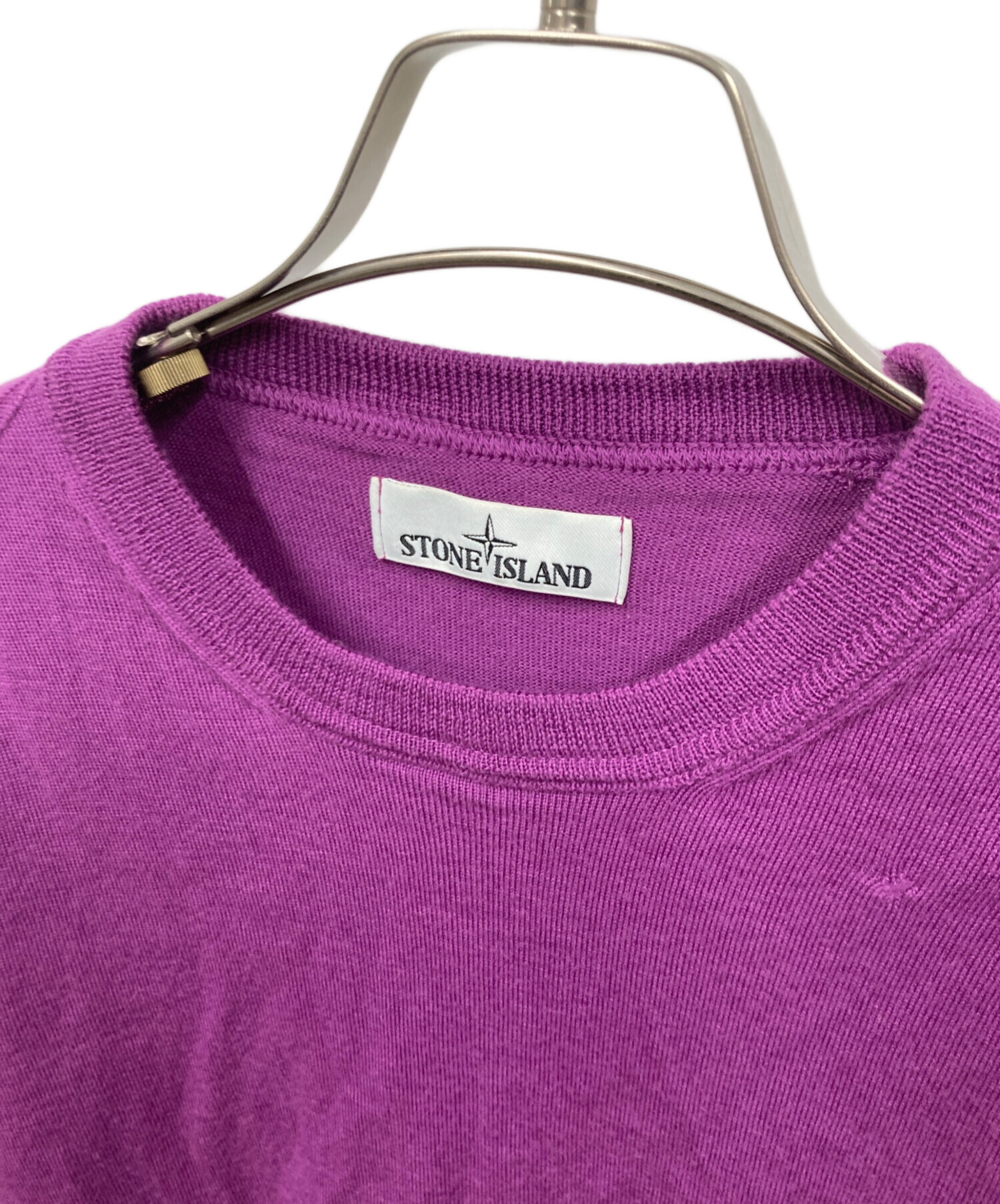 STONE  パープルニット STONE パープルニット STONE パープルニットセーター ニット・セーター