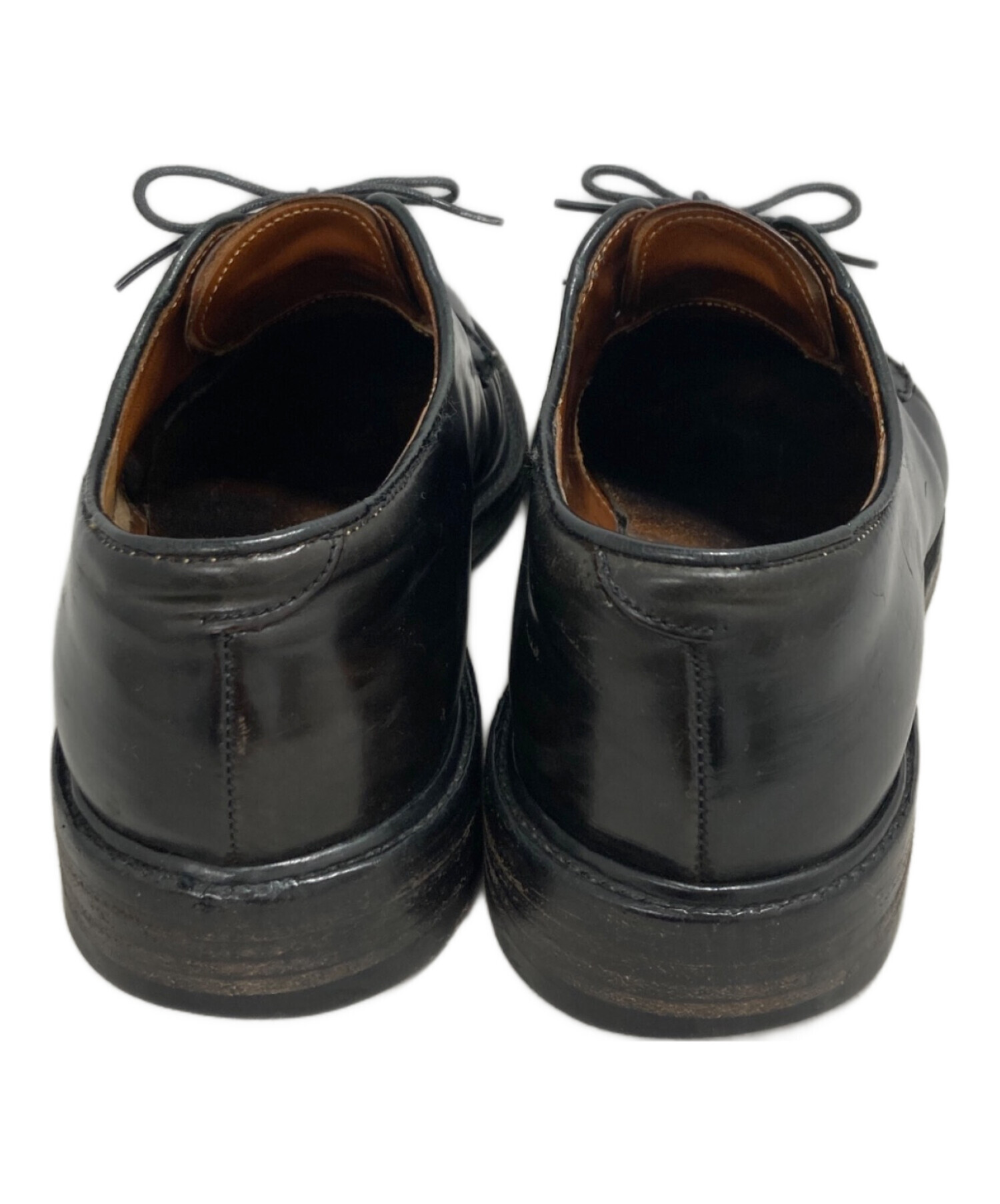 中古・古着通販】Alden (オールデン) ブラックコードバン プレーントゥ