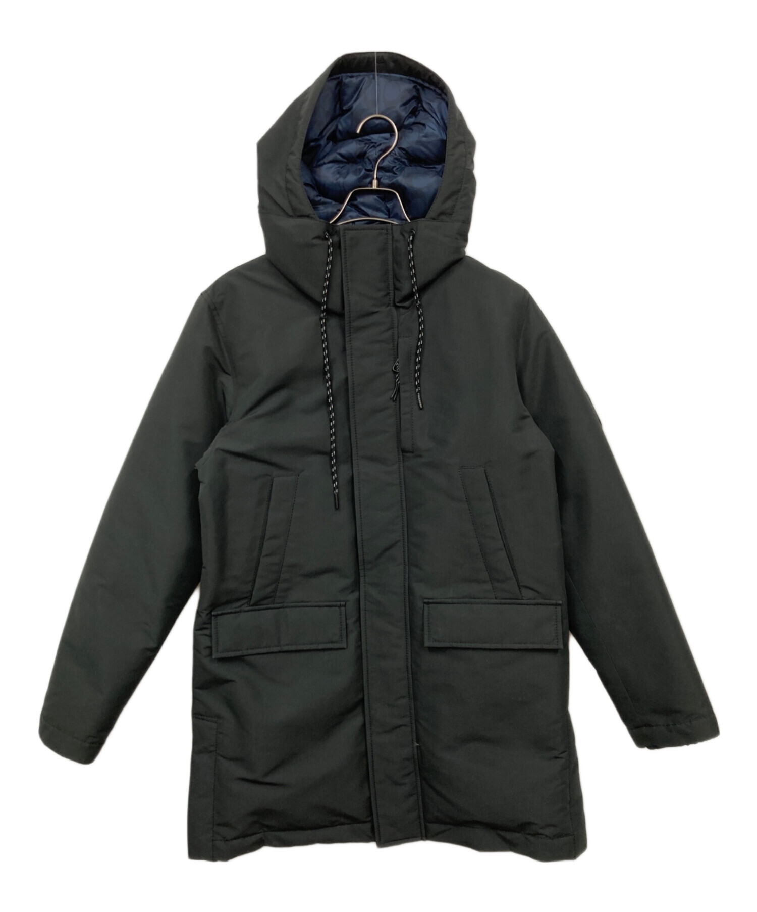 COACH ダウン モッズコート 中古・古着通販】COACH (コーチ) ダウンモッズコート ブラック サイズ