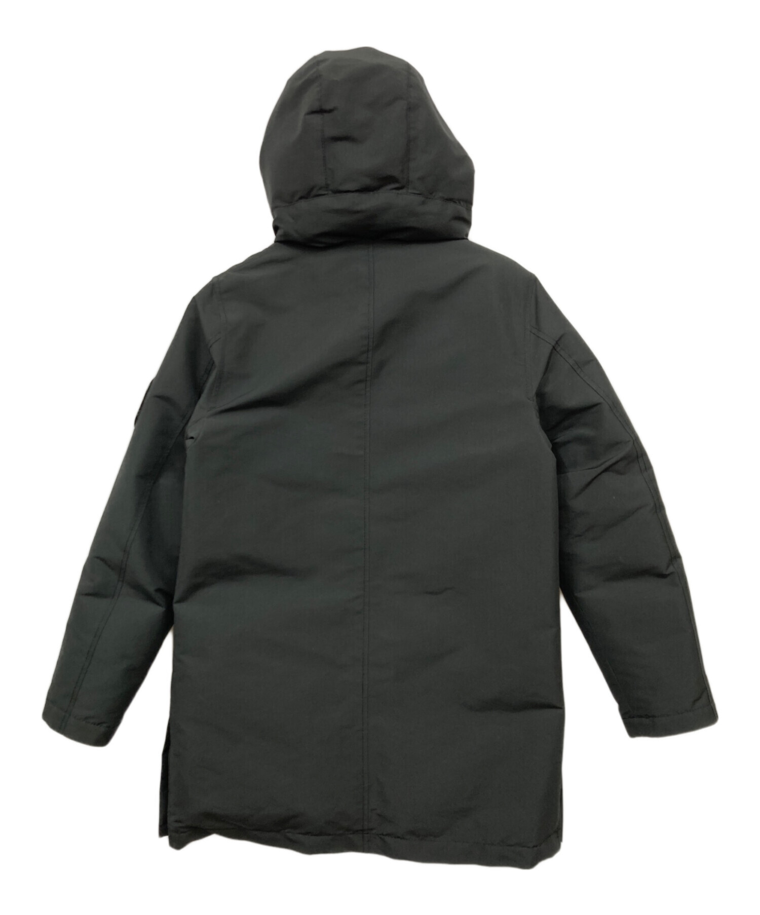 COACH ダウン モッズコート　Sサイズ 中古・古着通販】COACH (コーチ) ダウンモッズコート ブラック サイズ