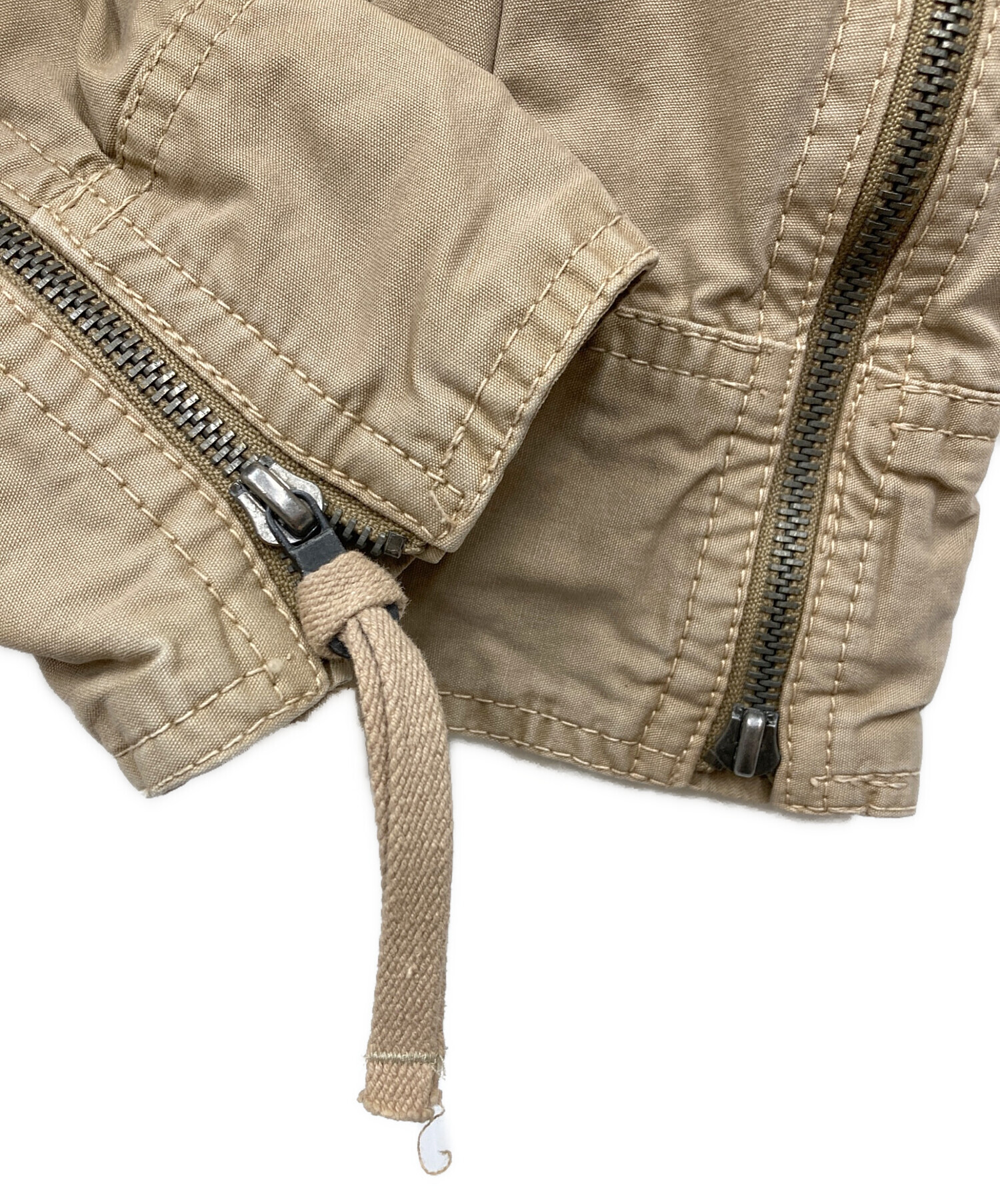 中古・古着通販】DIESEL (ディーゼル) ジャケット ベージュ サイズ:L 