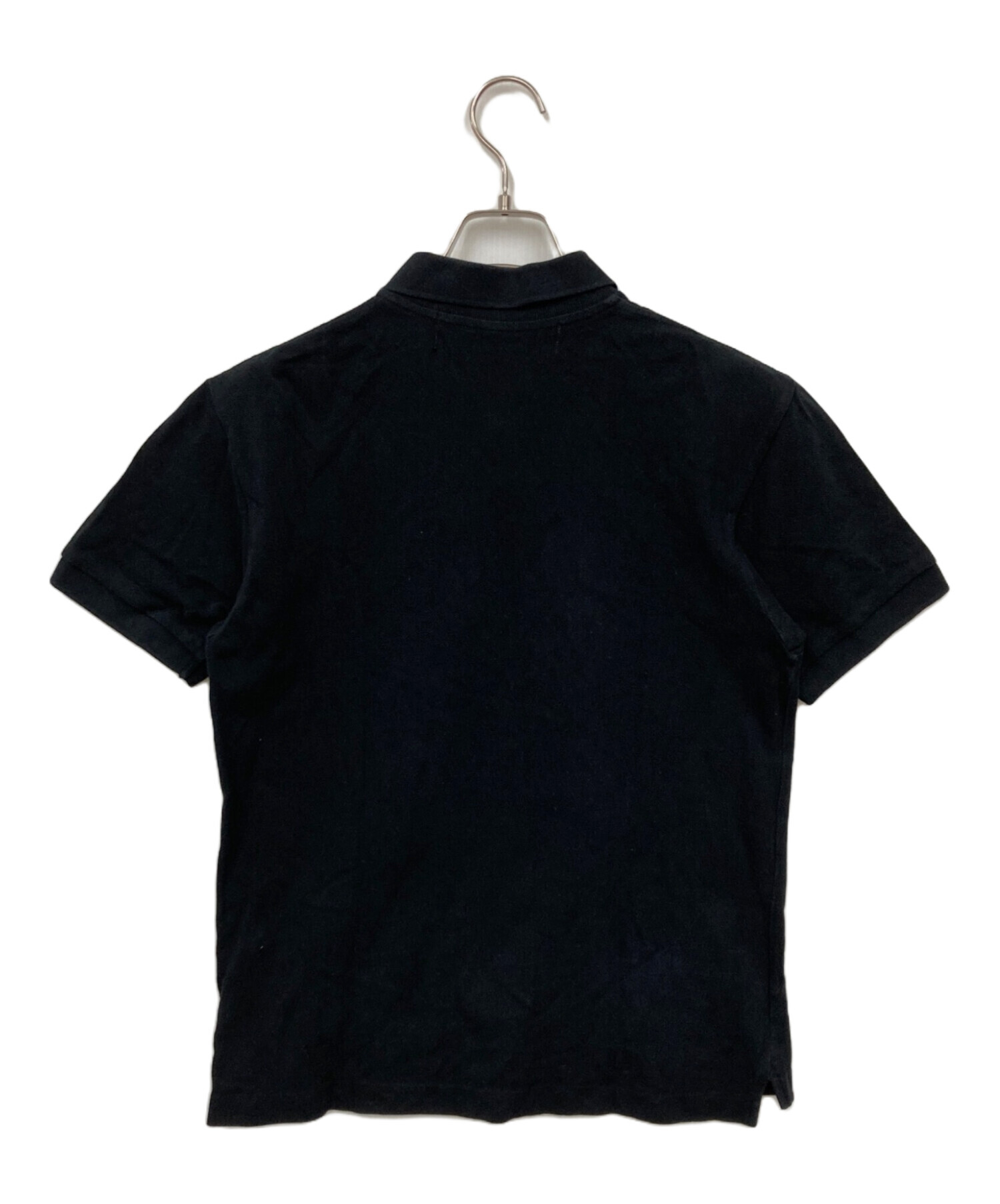 PLAY COMME des GARCONS ポロシャツ M 黒 【古着】【中古】【送料無料】 COMME des GARCONS - COMME des GARCONS コムデギャルソン ポロシャツ