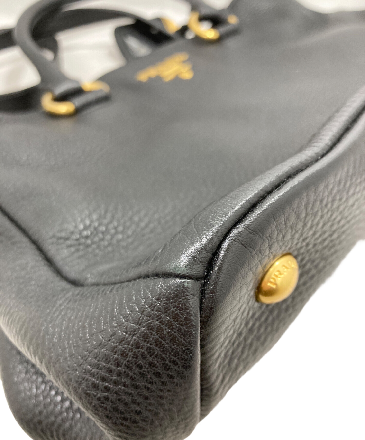 中古・古着通販】PRADA (プラダ) 2wayハンドバッグ ブラック｜ブランド
