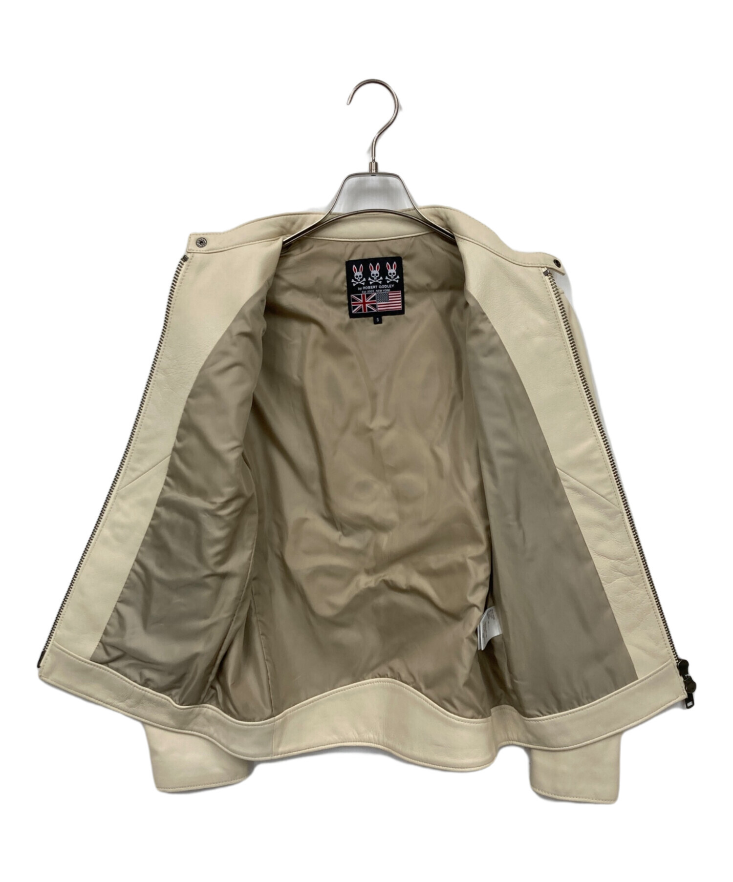 中古・古着通販】Psycho Bunny (サイコ バニー) シープレザー