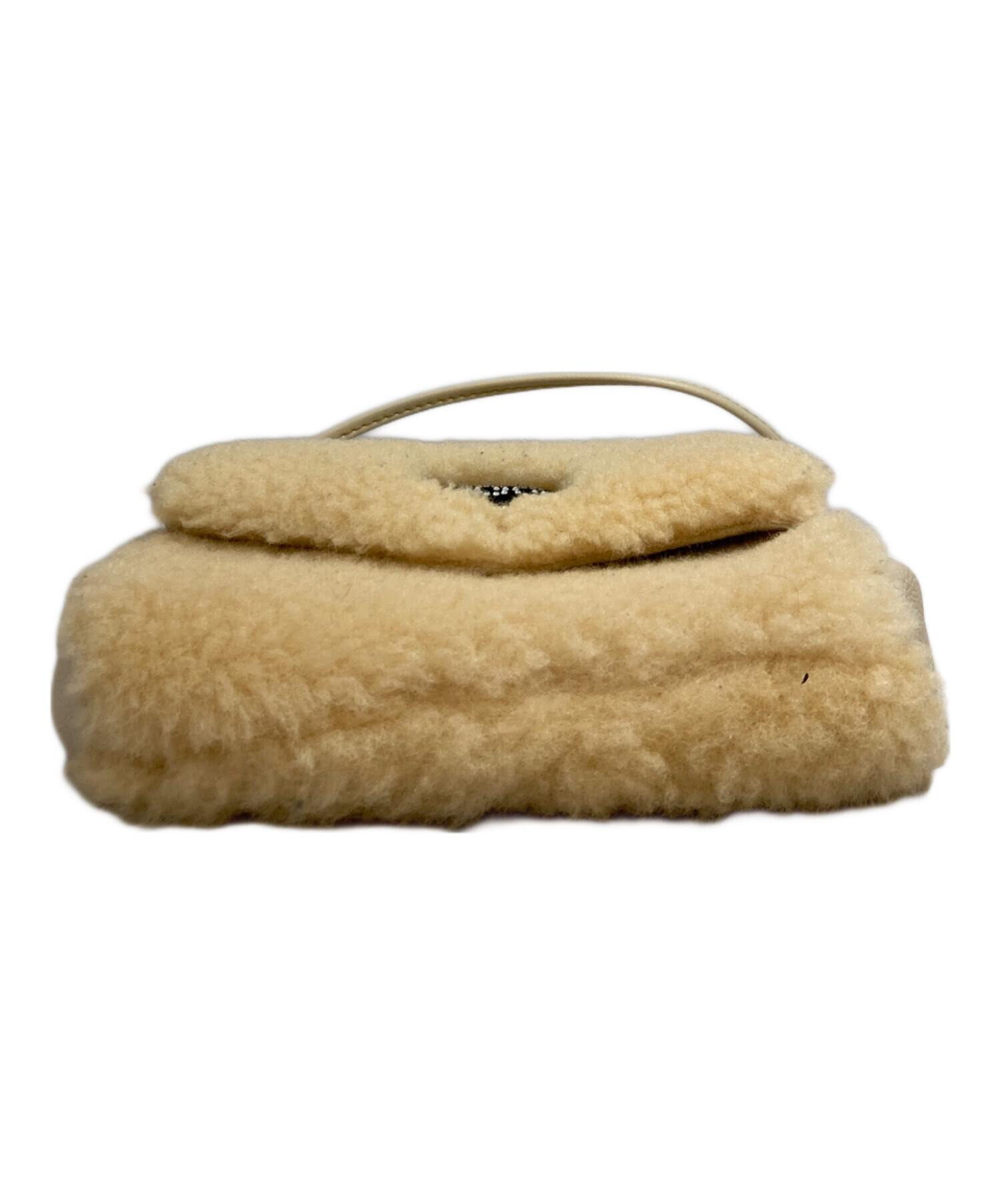 uggムートンショルダーバッグ 中古・古着通販】UGG (アグ) ムートンショルダーバッグ ベージュ