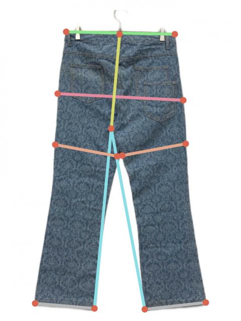 中古・古着通販】KOOI (コーイ) デニムパンツ インディゴ サイズ:2