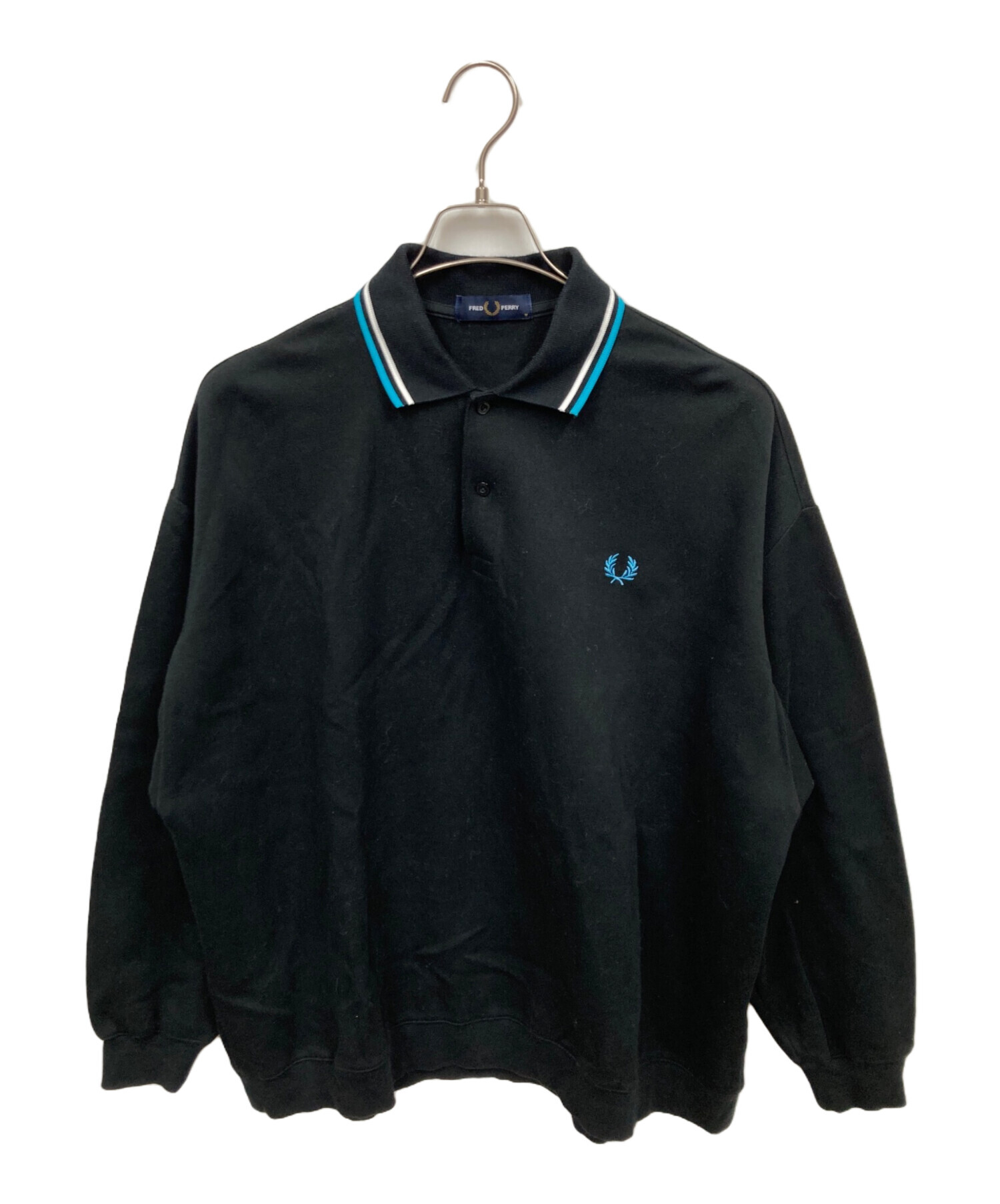 中古・古着通販】FRED PERRY (フレッドペリー) ポロシャツ ブラック