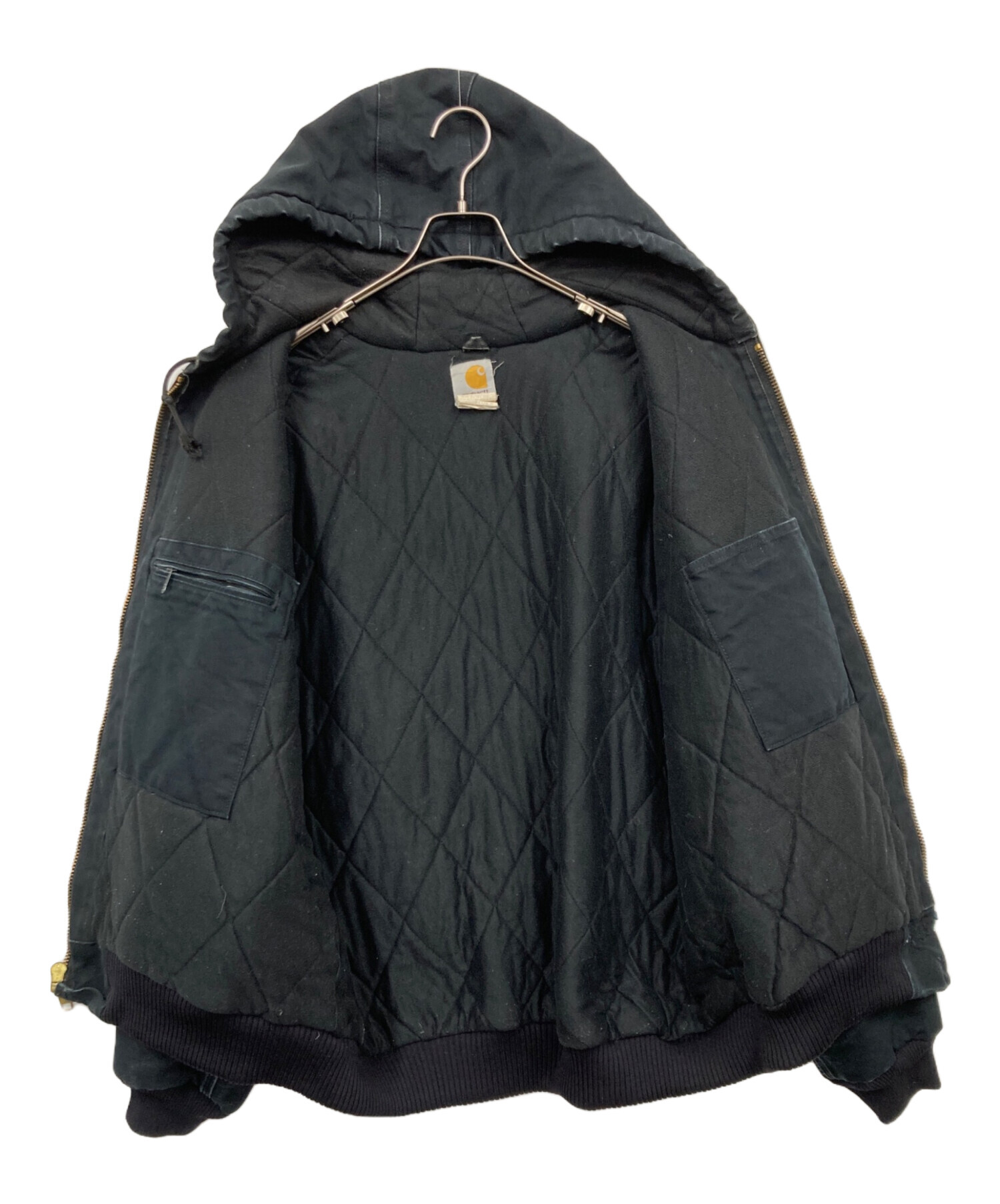 中古・古着通販】CarHartt (カーハート) アクティブパーカー ブラック