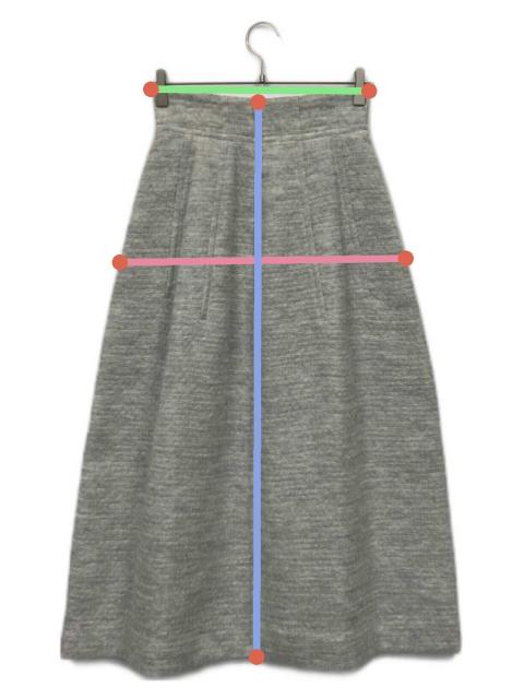 blamink スカート　36 中古・古着通販】BLAMINK (ブラミンク) スカート グレー サイズ:36