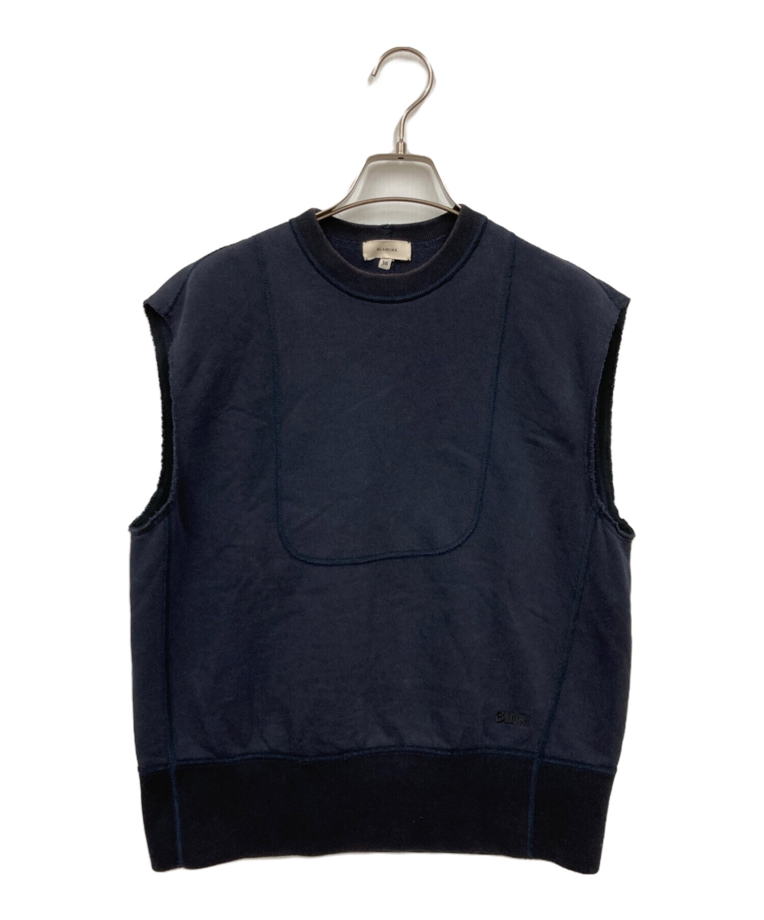 中古・古着通販】BLAMINK (ブラミンク) コットンクルーネック