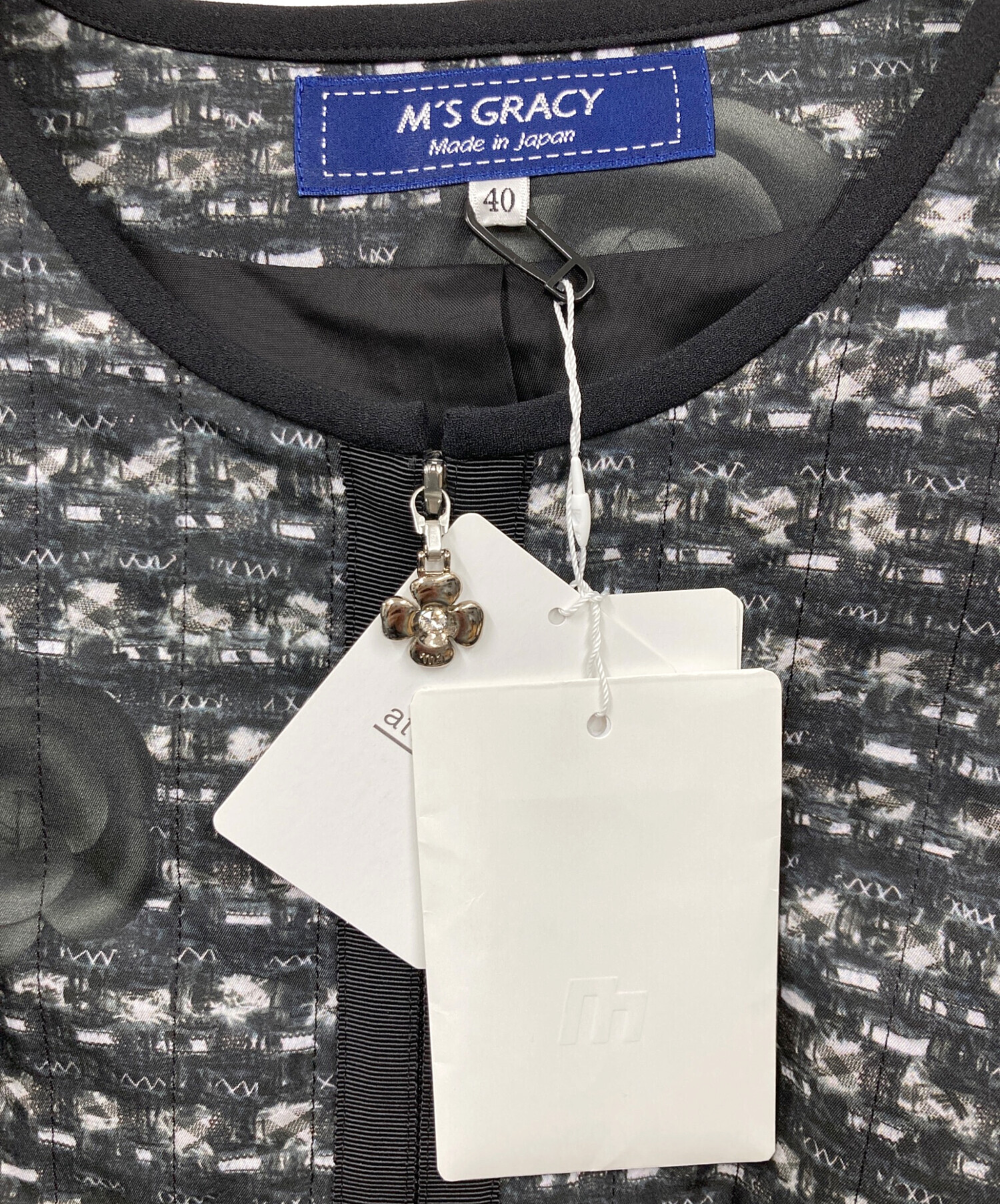 中古・古着通販】M'S GRACY (エムズグレイシー) カメリア柄 中綿