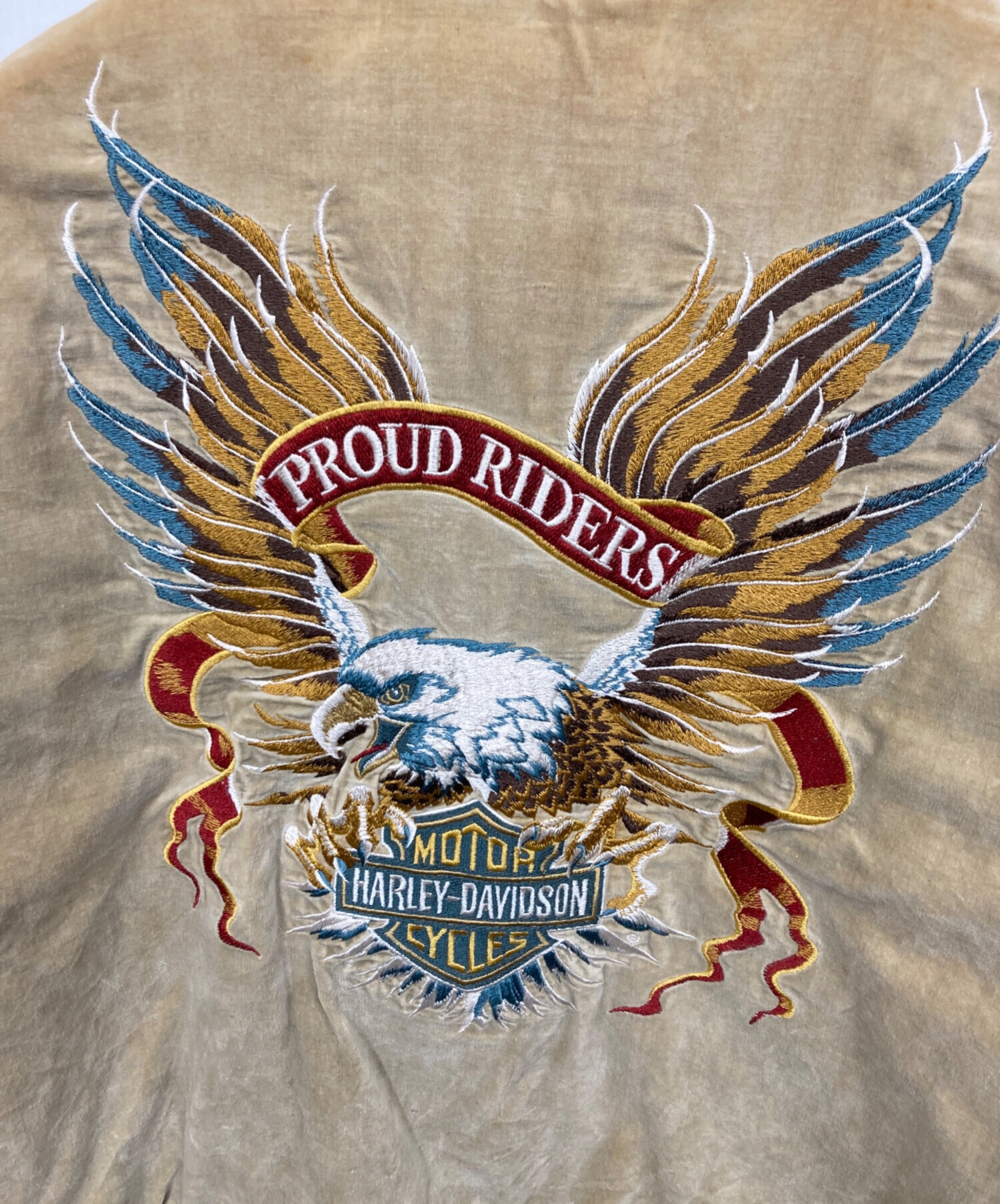 中古・古着通販】HARLEY-DAVIDSON (ハーレーダビッドソン) ベロア