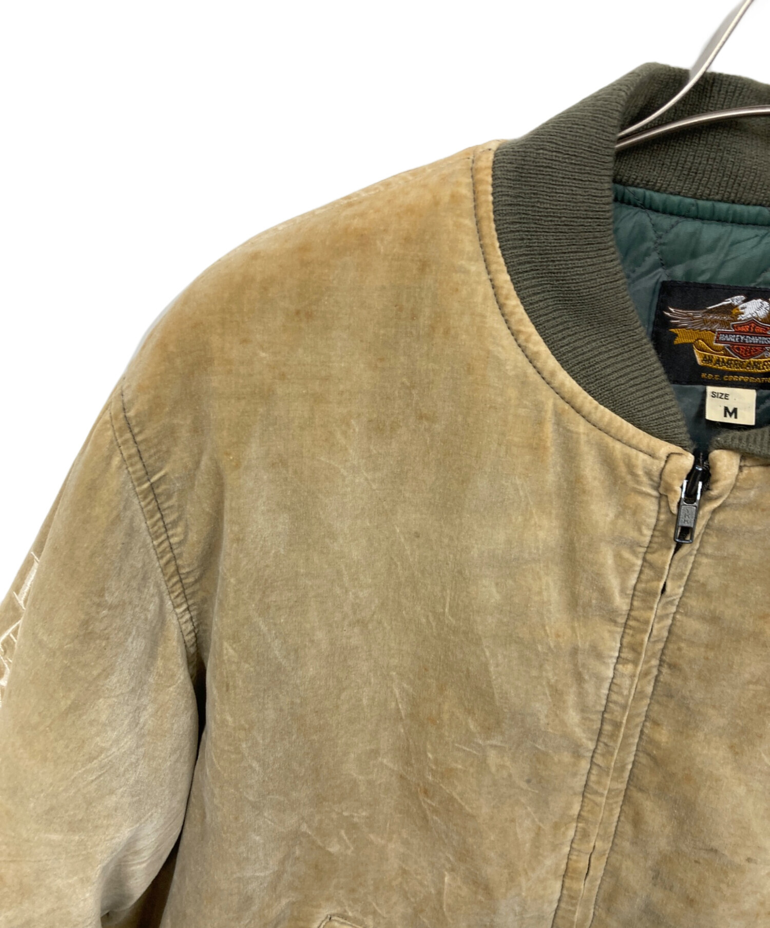 中古・古着通販】HARLEY-DAVIDSON (ハーレーダビッドソン) ベロア