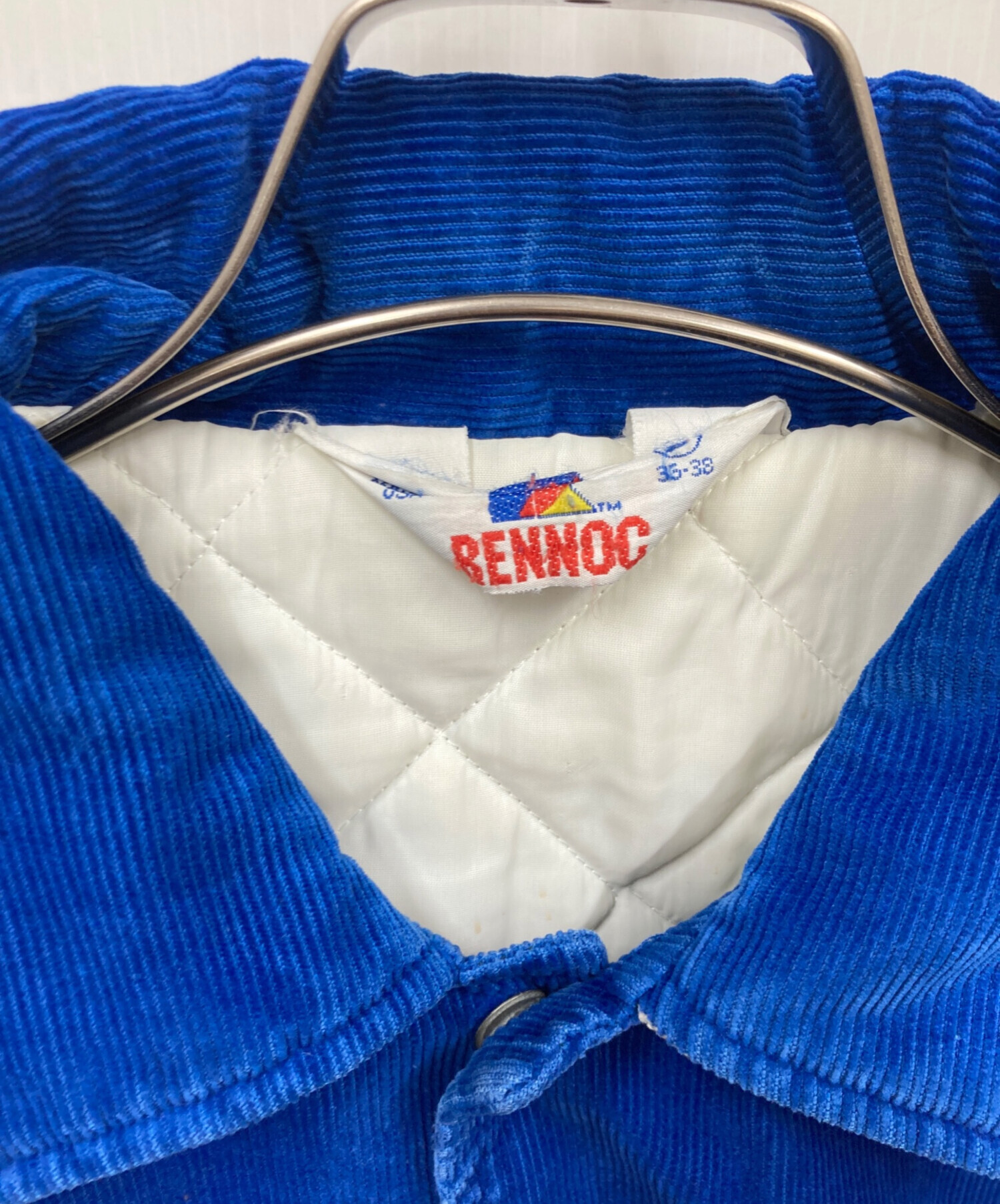 中古・古着通販】Rennoc (レノック) コーデュロイジャケット ブルー