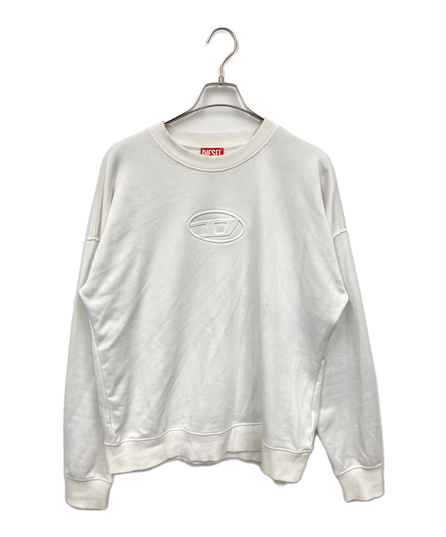 中古・古着通販】DIESEL (ディーゼル) エンボスロゴスウェット 