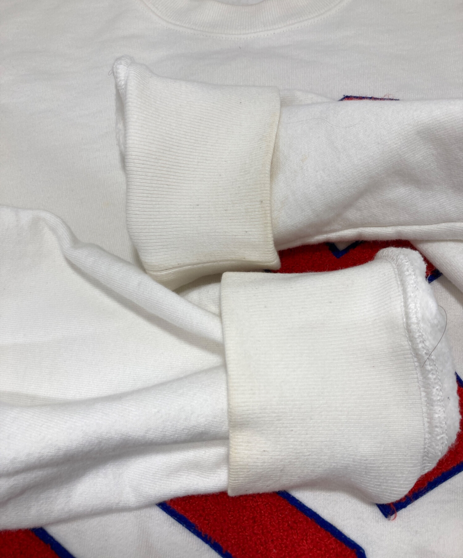 中古・古着通販】Supreme (シュプリーム) BIG ARC CREWNECK ホワイト