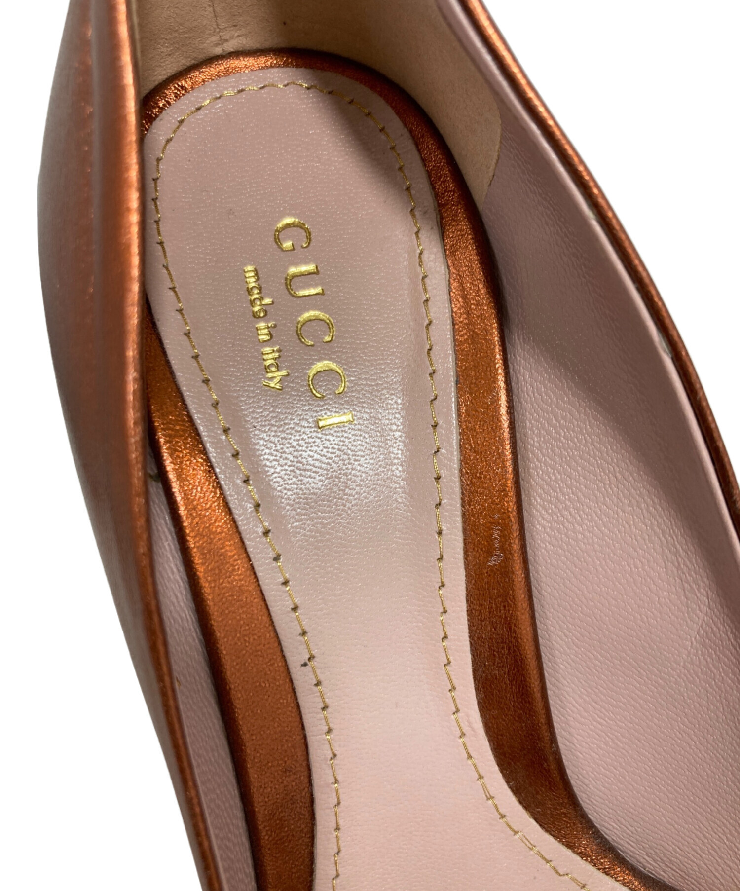 中古・古着通販】GUCCI (グッチ) サンダル ブラウン サイズ:36