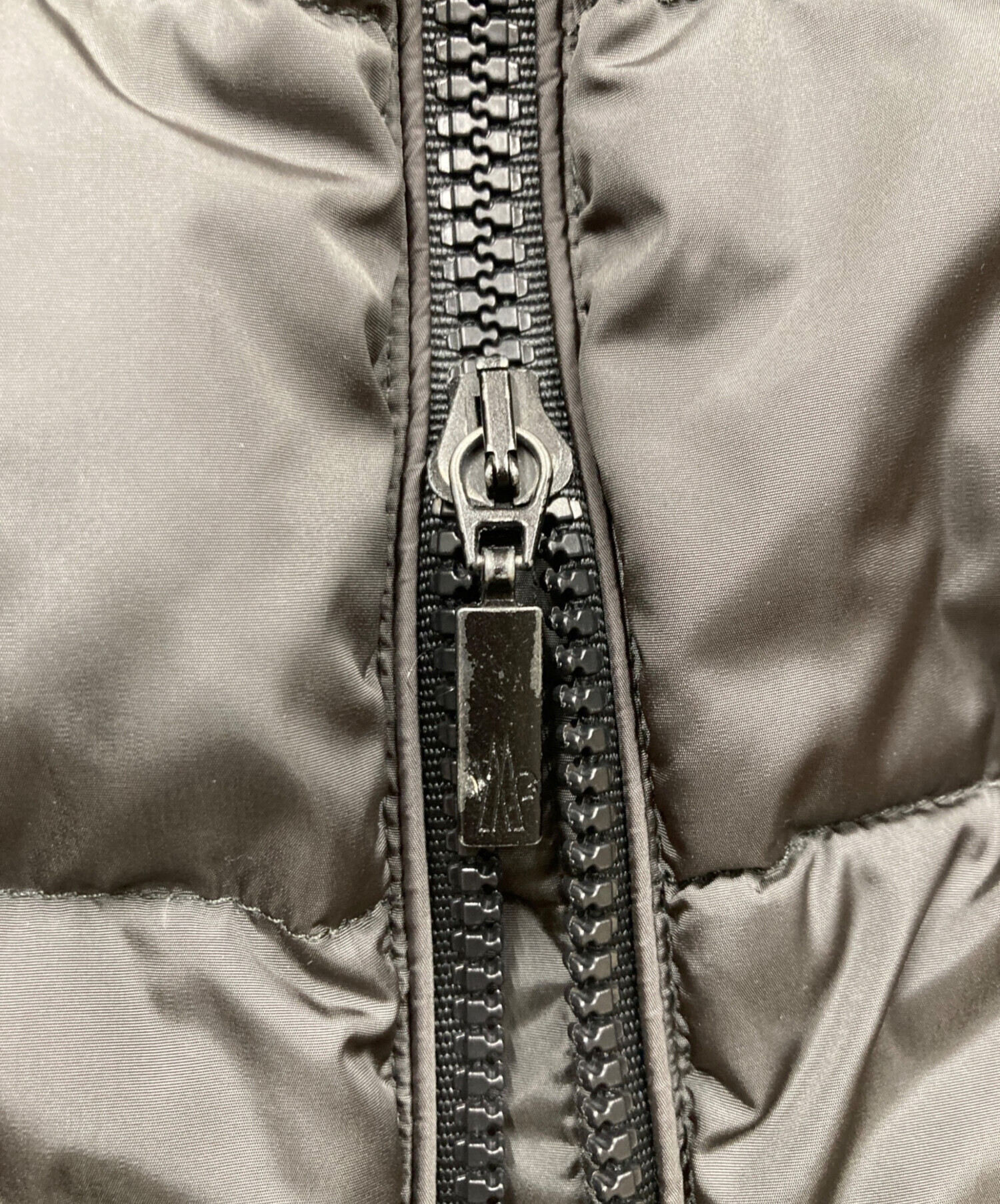 中古・古着通販】MONCLER (モンクレール) ダウンコート グレー サイズ 