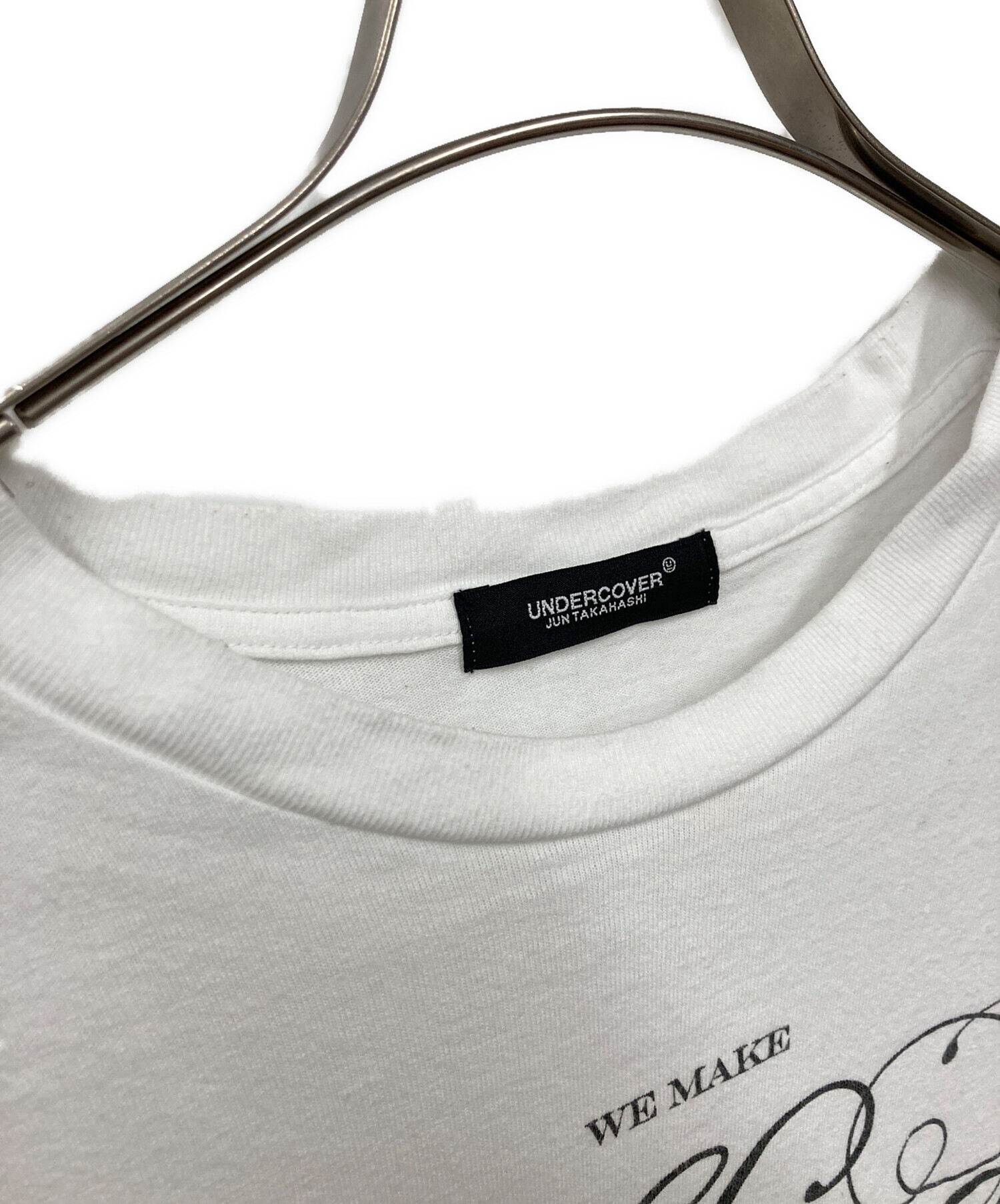 アンダーカバー t期 tシャツ ホワイト サイズ2 中古・古着通販】UNDERCOVER (アンダーカバー) Tシャツ ホワイト