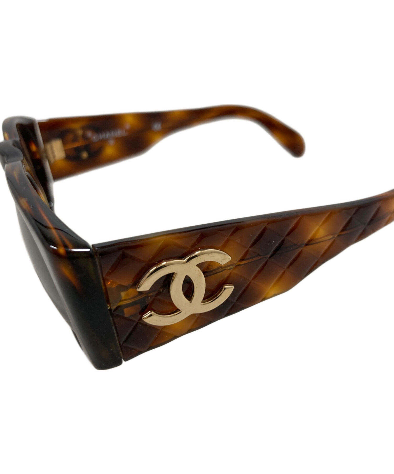 シャネル　CHANEL サングラス　ブラウン 中古・古着通販】CHANEL (シャネル) サングラス ブラウン サイズ:57