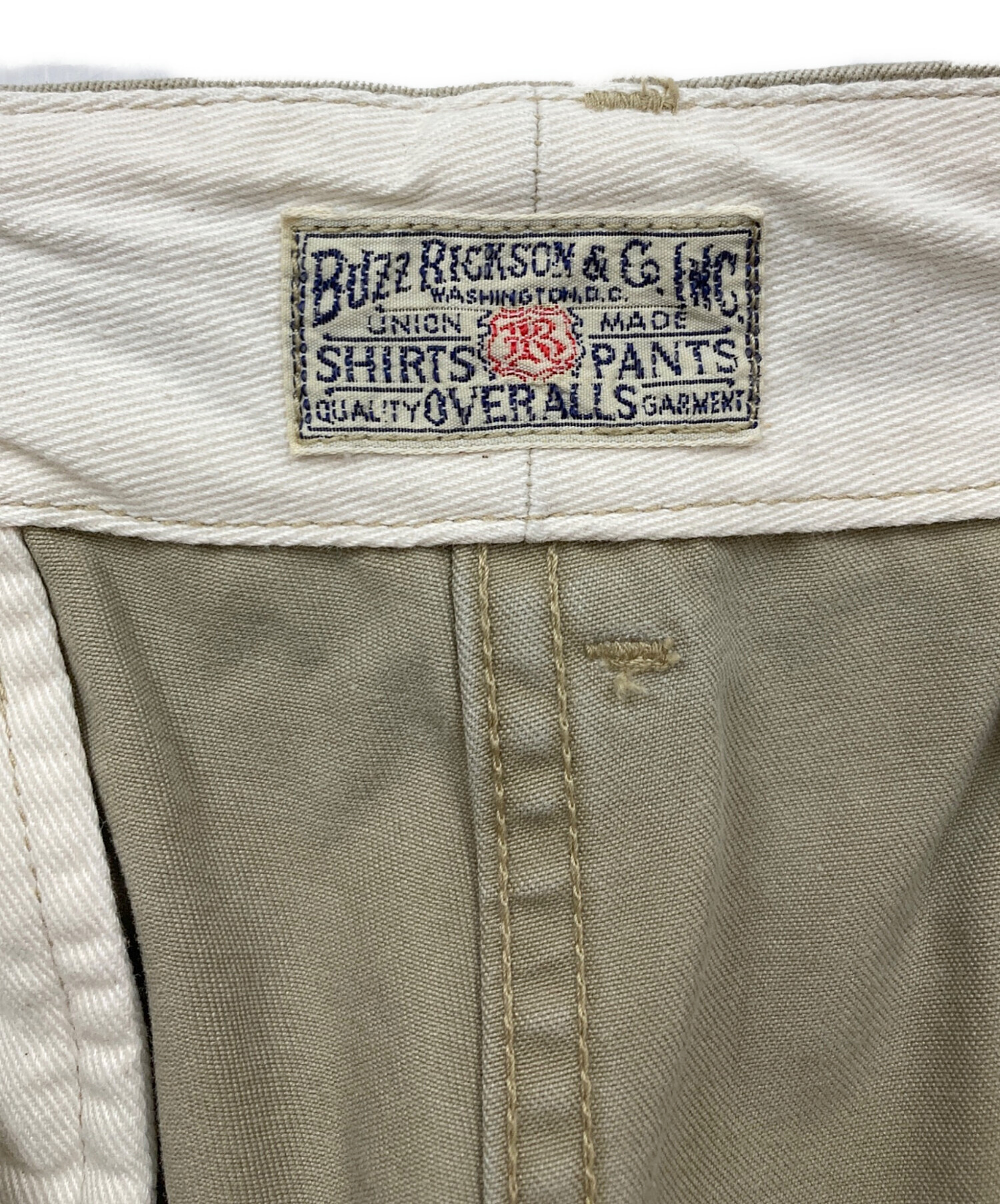 中古・古着通販】Buzz Rickson's (バズリクソンズ) パンツ ベージュ
