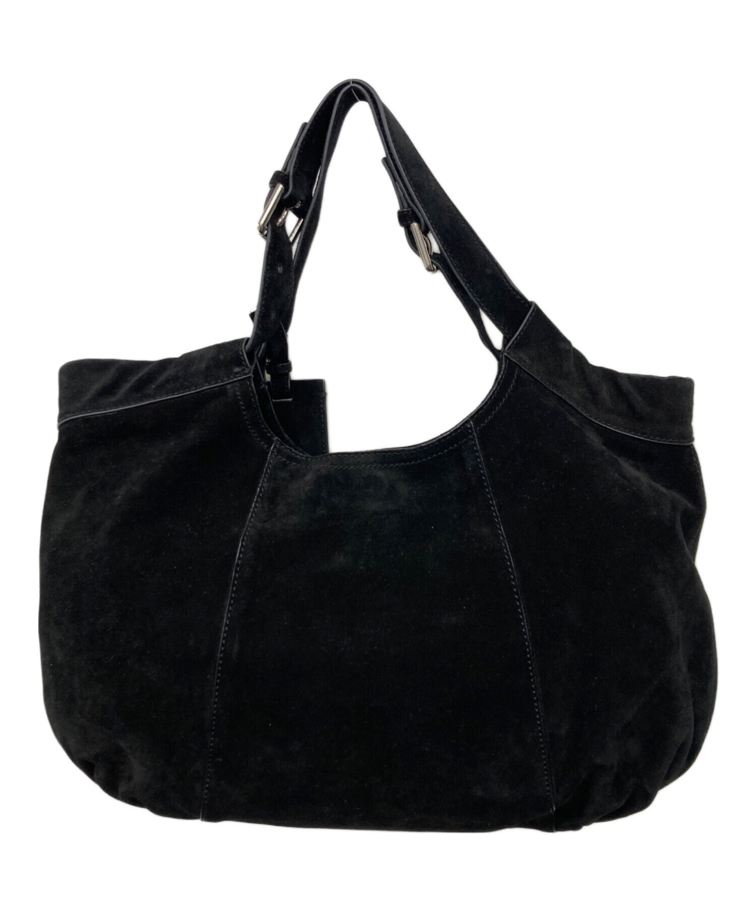 中古・古着通販】RALPH LAUREN (ラルフローレン) スエードハンドバッグ 