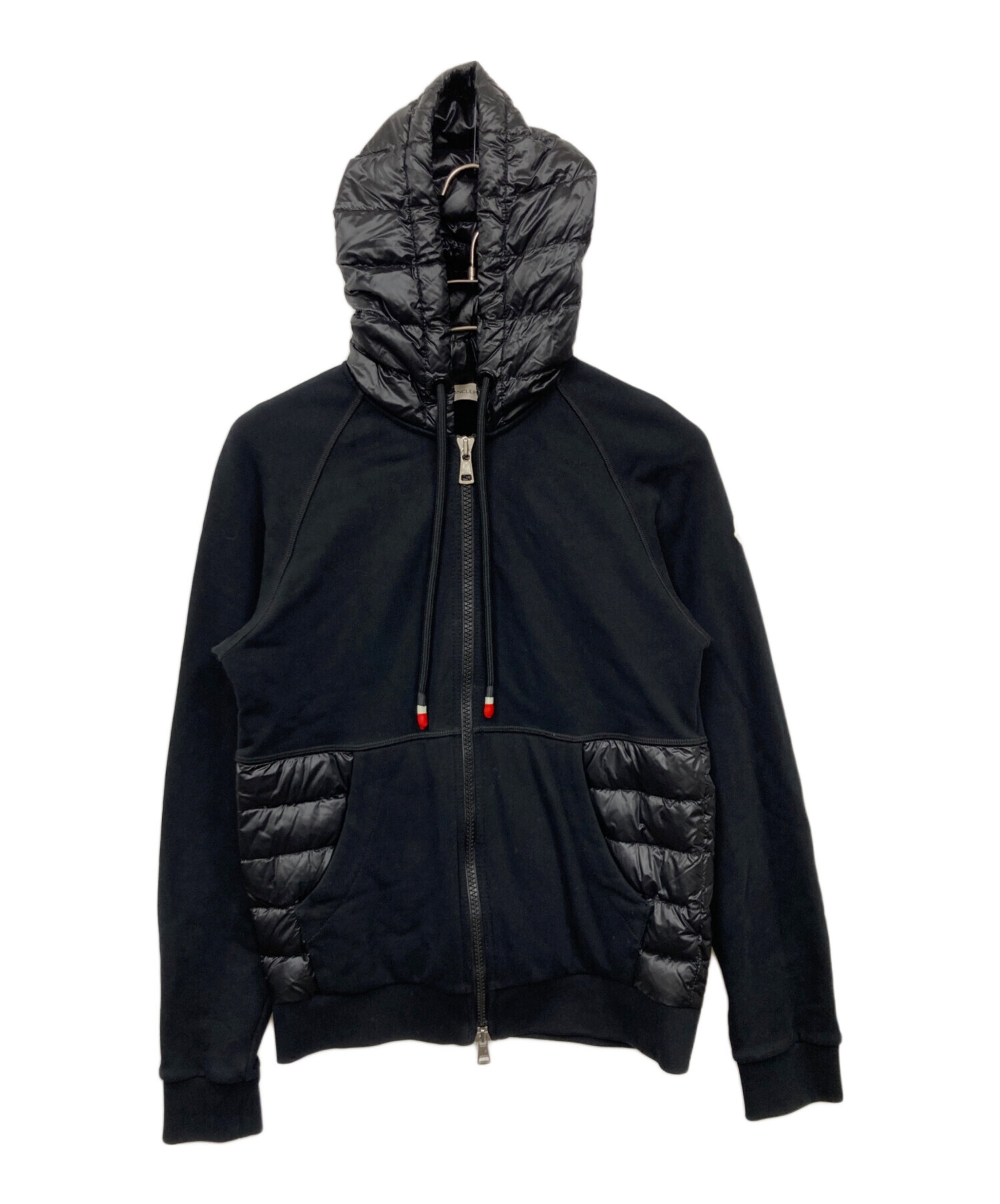 MONCLER モンクレール パーカー メンズ 【古着】【中古】 中古・古着通販】MONCLER (モンクレール) パーカー ブラック サイズ:S
