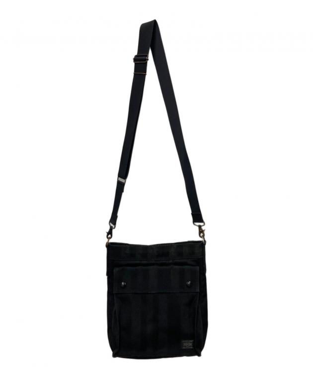 中古・古着通販】PORTER (ポーター) ショルダーバッグ ブラック