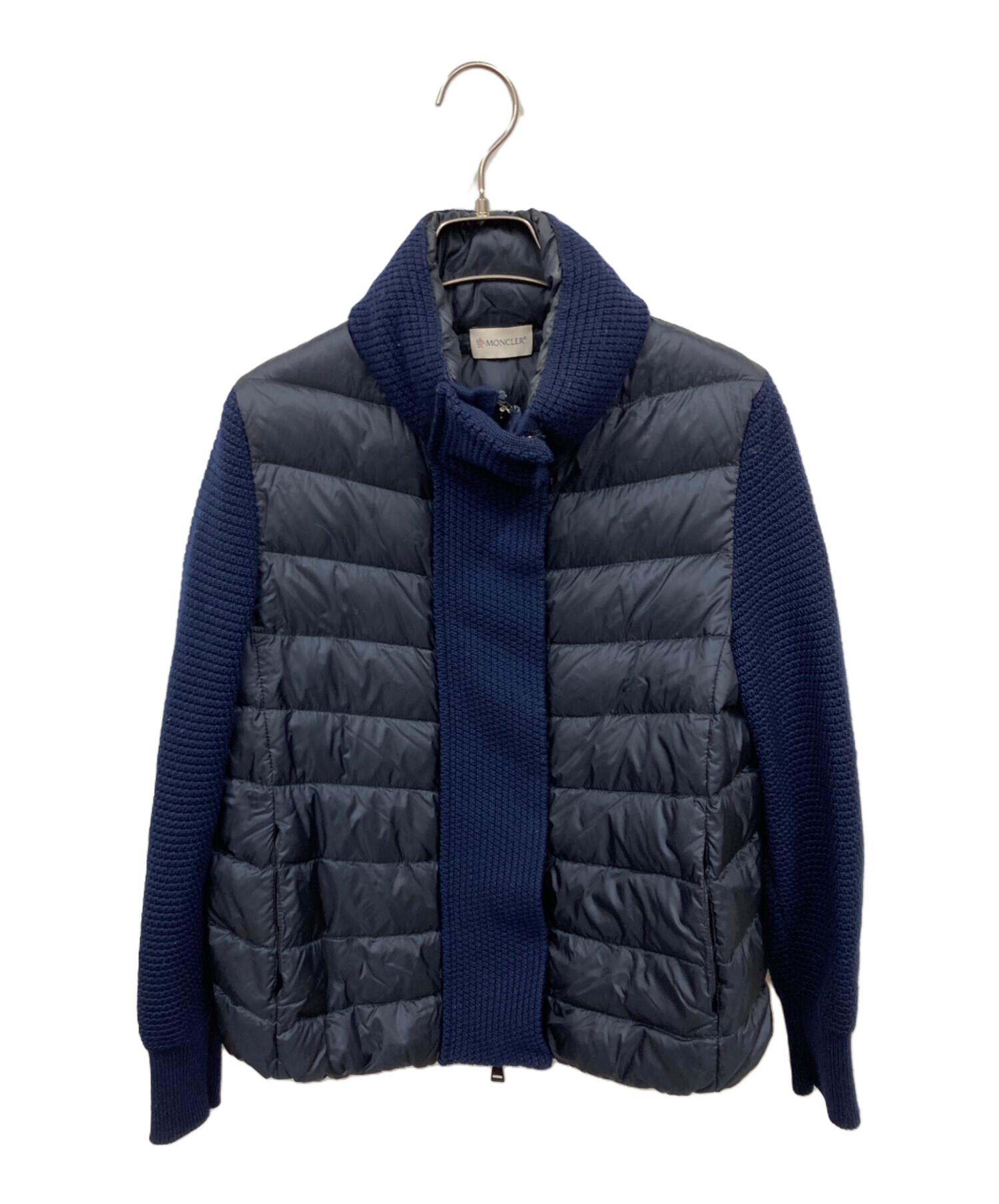 中古・古着通販】MONCLER (モンクレール) MAGLIONE切替ダウン 