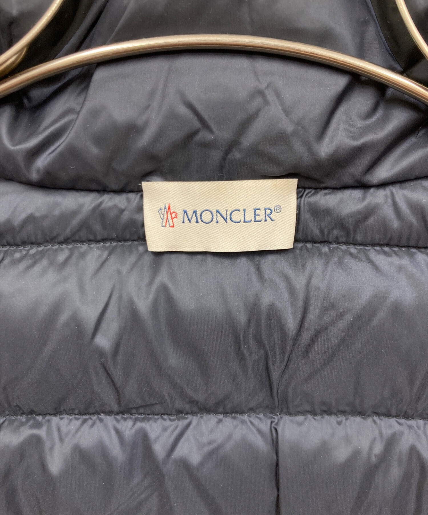 中古・古着通販】MONCLER (モンクレール) MAGLIONE切替ダウン