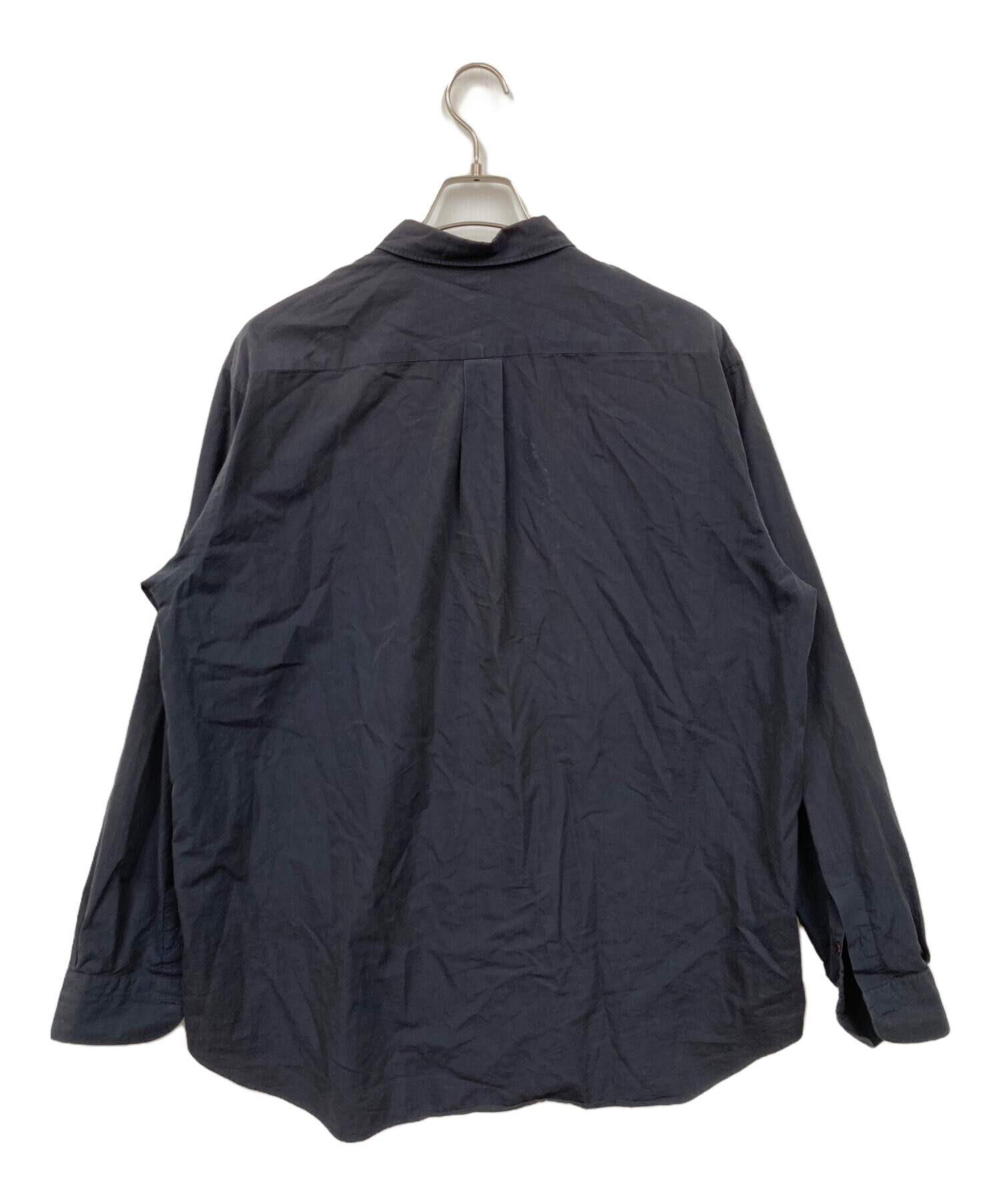中古・古着通販】COMOLI (コモリ) シャツ グレー サイズ:3｜ブランド