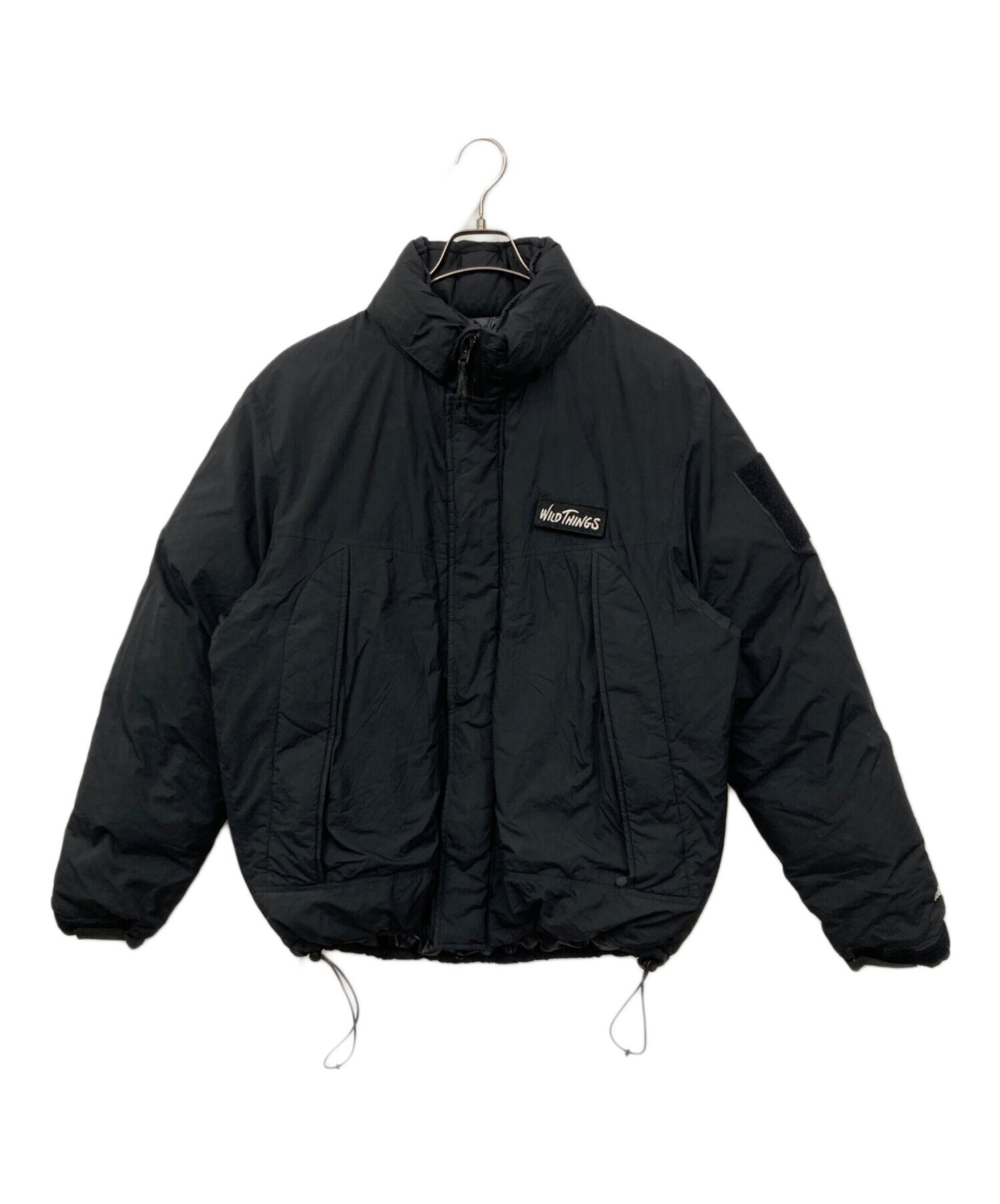 WILD THINGS ブラックダウンジャケット Fサイズ WILD THINGS（ワイルドシングス） ダウンジャケット ダウン WILD