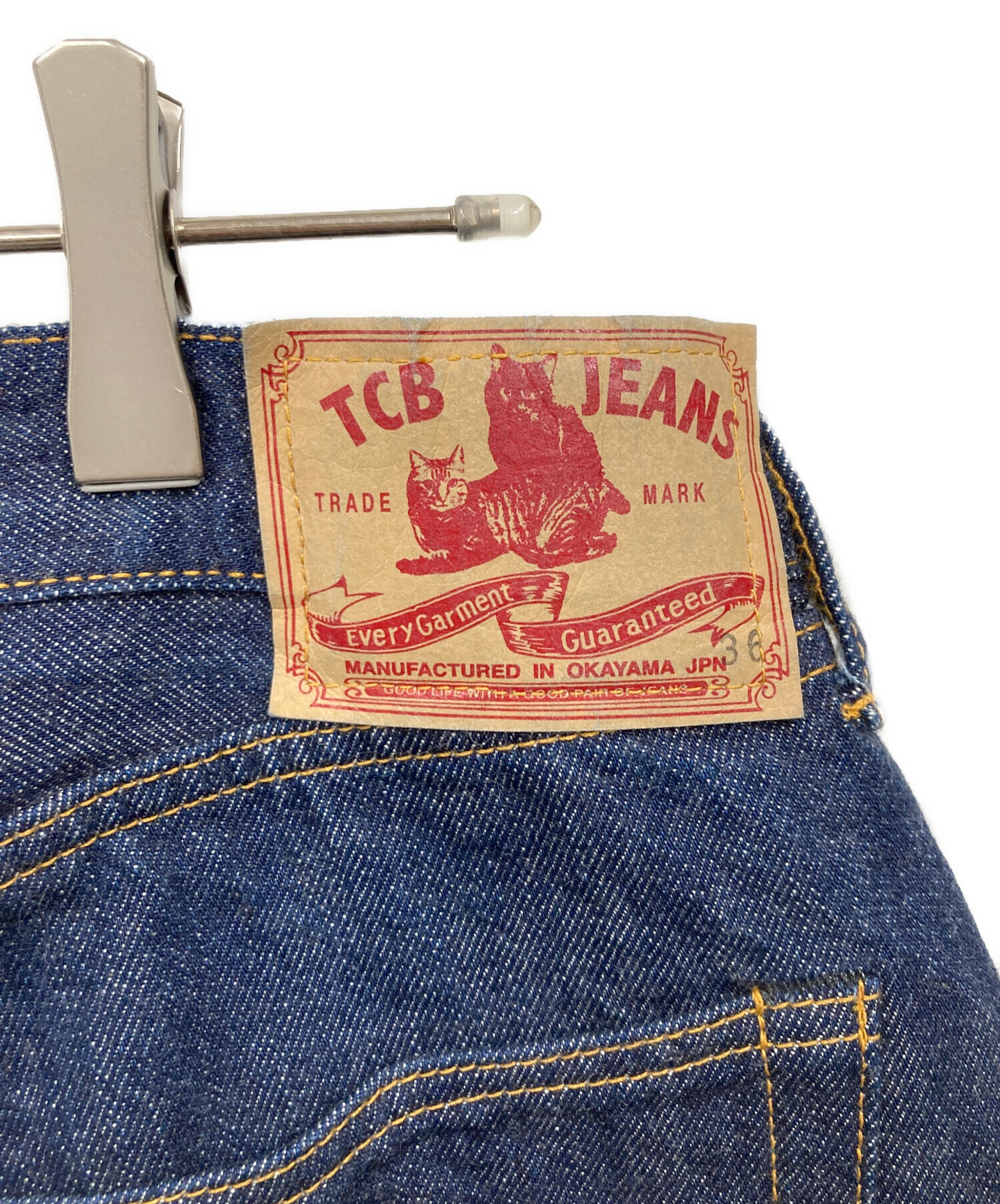 中古・古着通販】TCB JEANS (ティーシービー ジーンズ) デニムパンツ