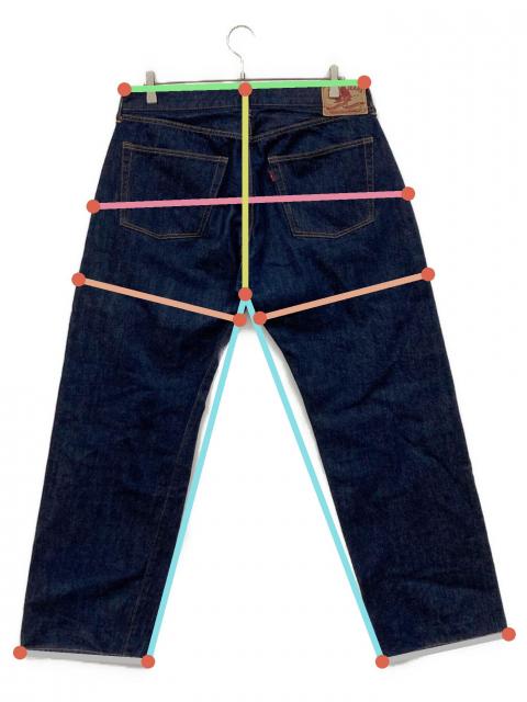 中古・古着通販】TCB JEANS (ティーシービー ジーンズ) デニムパンツ