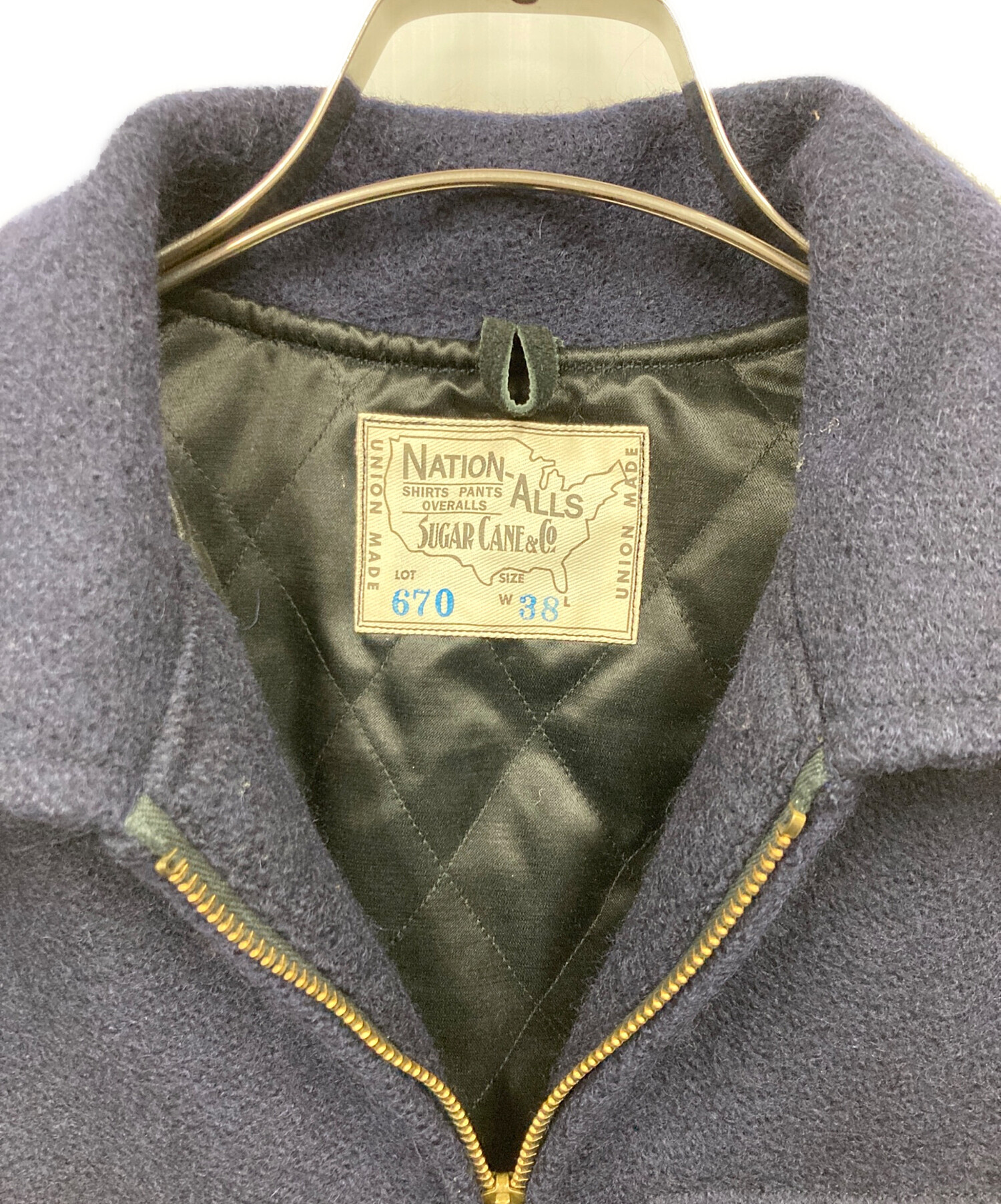 中古・古着通販】SUGAR CANE (シュガーケーン) 30oz. WOOL MELTON